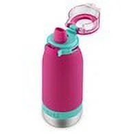 Ello 14oz Stainless Steel Emma Kids' Water Bottle Light Pink