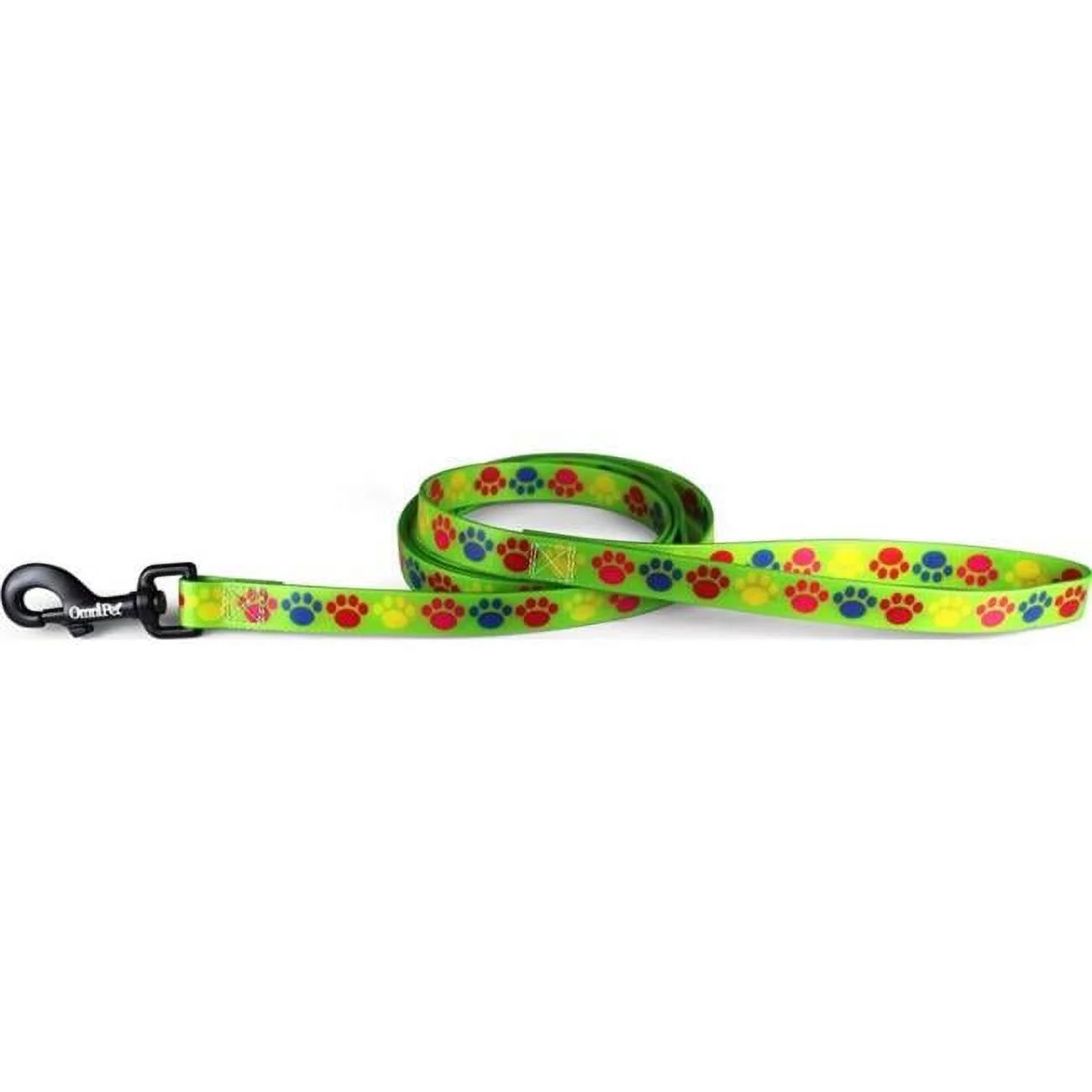 0.75 in. x 6 ft. Attitudz Pop Paws Biothane Dog Lead