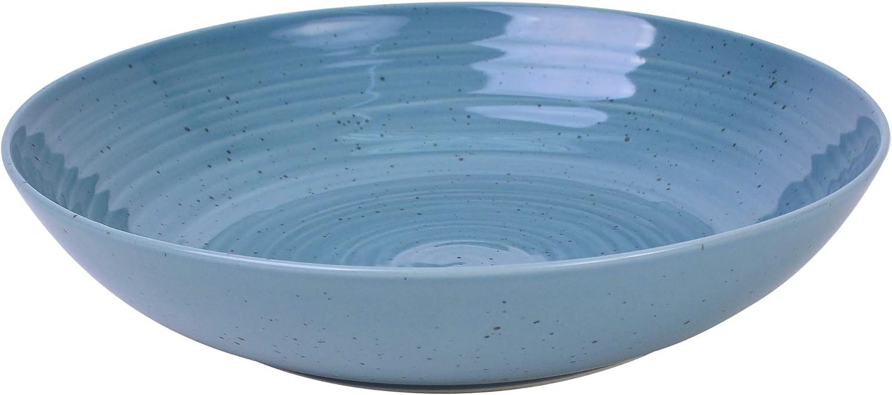 Siterra Artist's Blend Stoneware Dinner Bowls, Assorted Colors (Set Of 4)