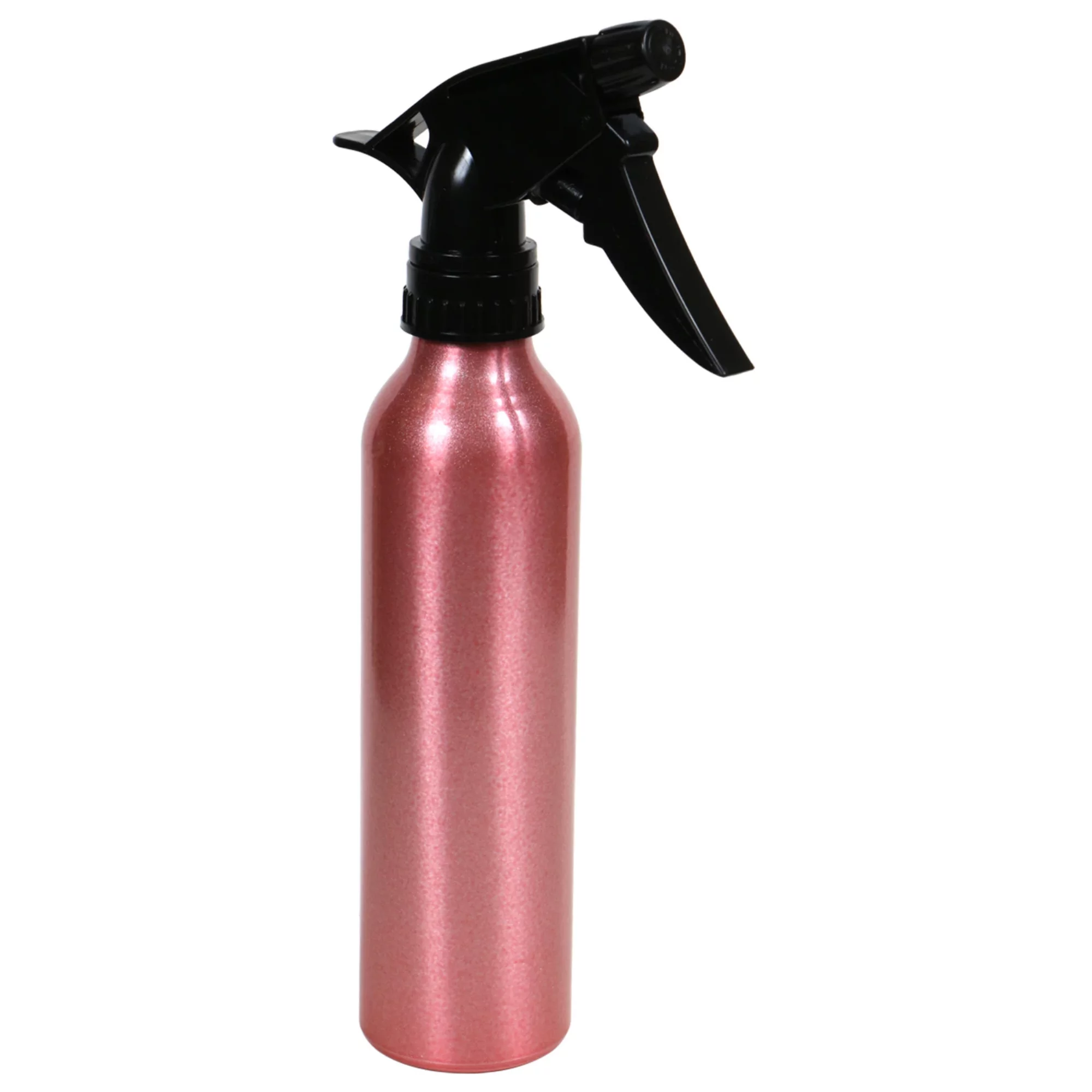 Rose Color Aluminum Light Spray Bottle,Reliable Sprayer Empty Bottles Atomizer Mist Perfume for Hairdressing Tattooing Green Soap Flowers Water Sprayer Tool 2 Pack, (250ml Empty Each)