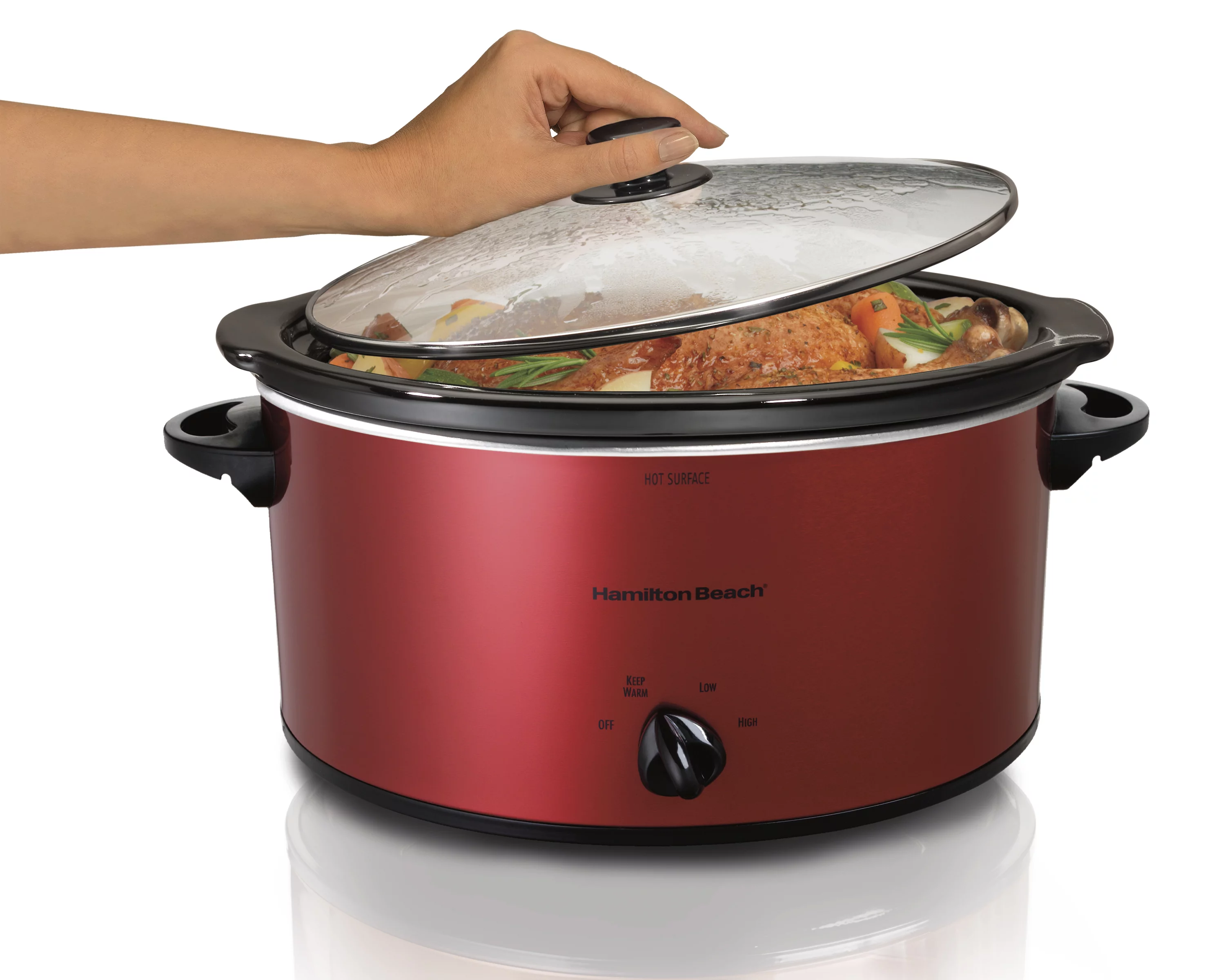 Hamilton Beach 5 Quart Portable Slow Cooker