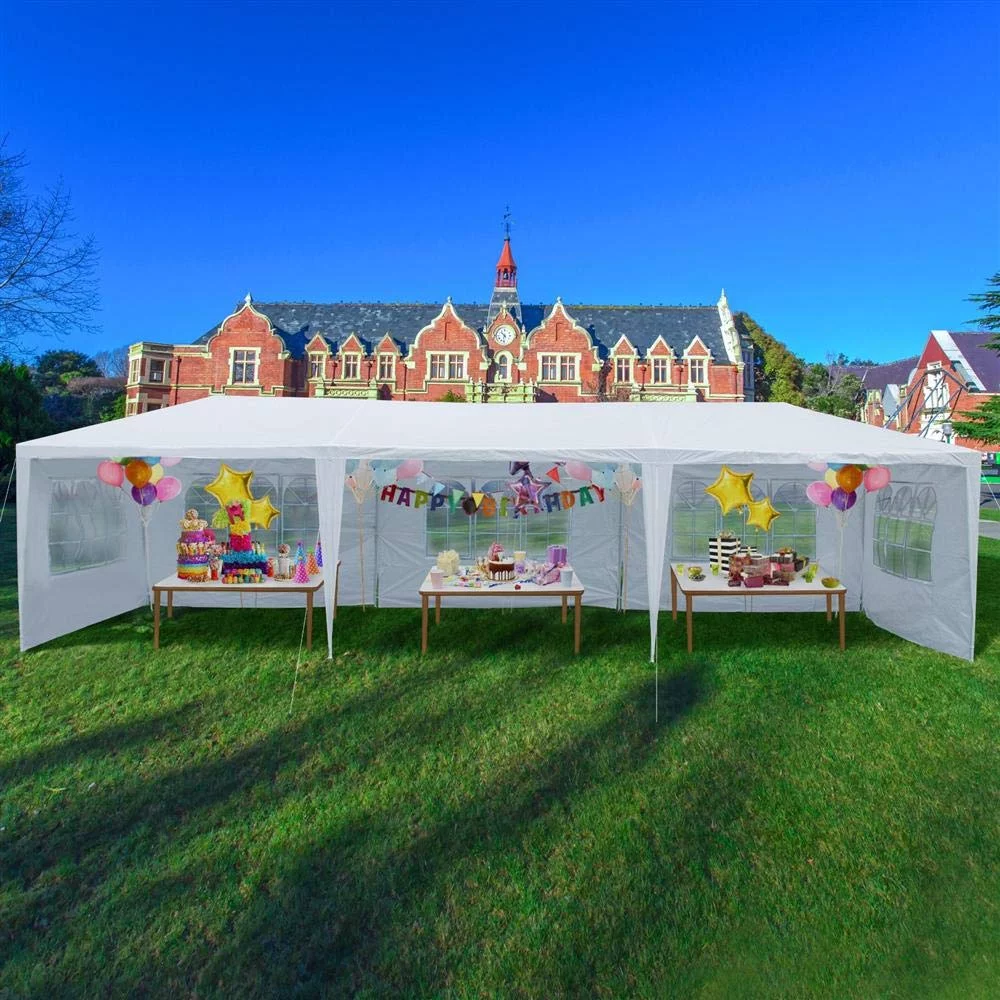 Winado 10' x 30' Canopy Tent Wedding Canopy Tent Pavilion w/ 5 Side Walls