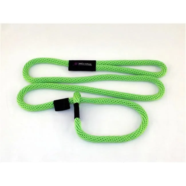 Soft Lines P20606LIMEGREEN Dog Slip Leash 0.37 In. Diameter By 6 Ft. - Lime Green