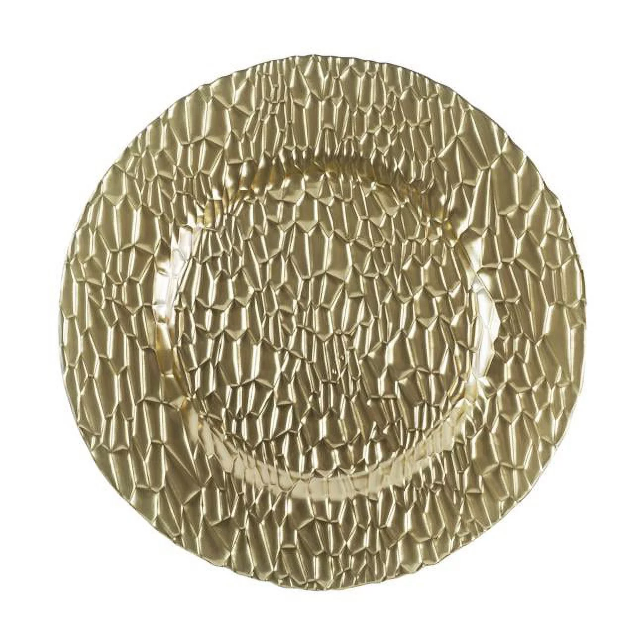 13 in. Frankford Charger Plates, Gold - Set of 4