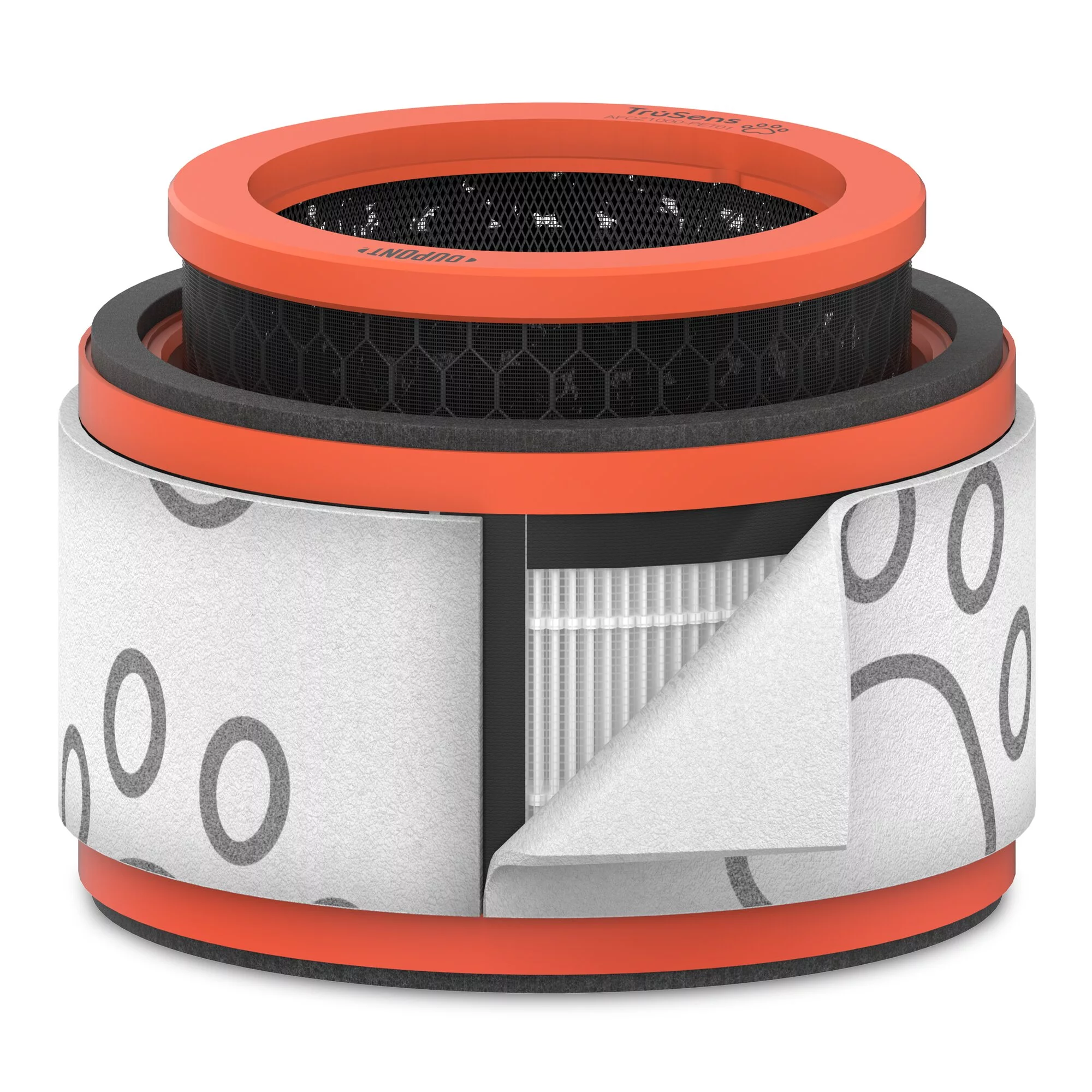 DuPont Pet Filter with True HEPA for TruSens Small Air Purifier