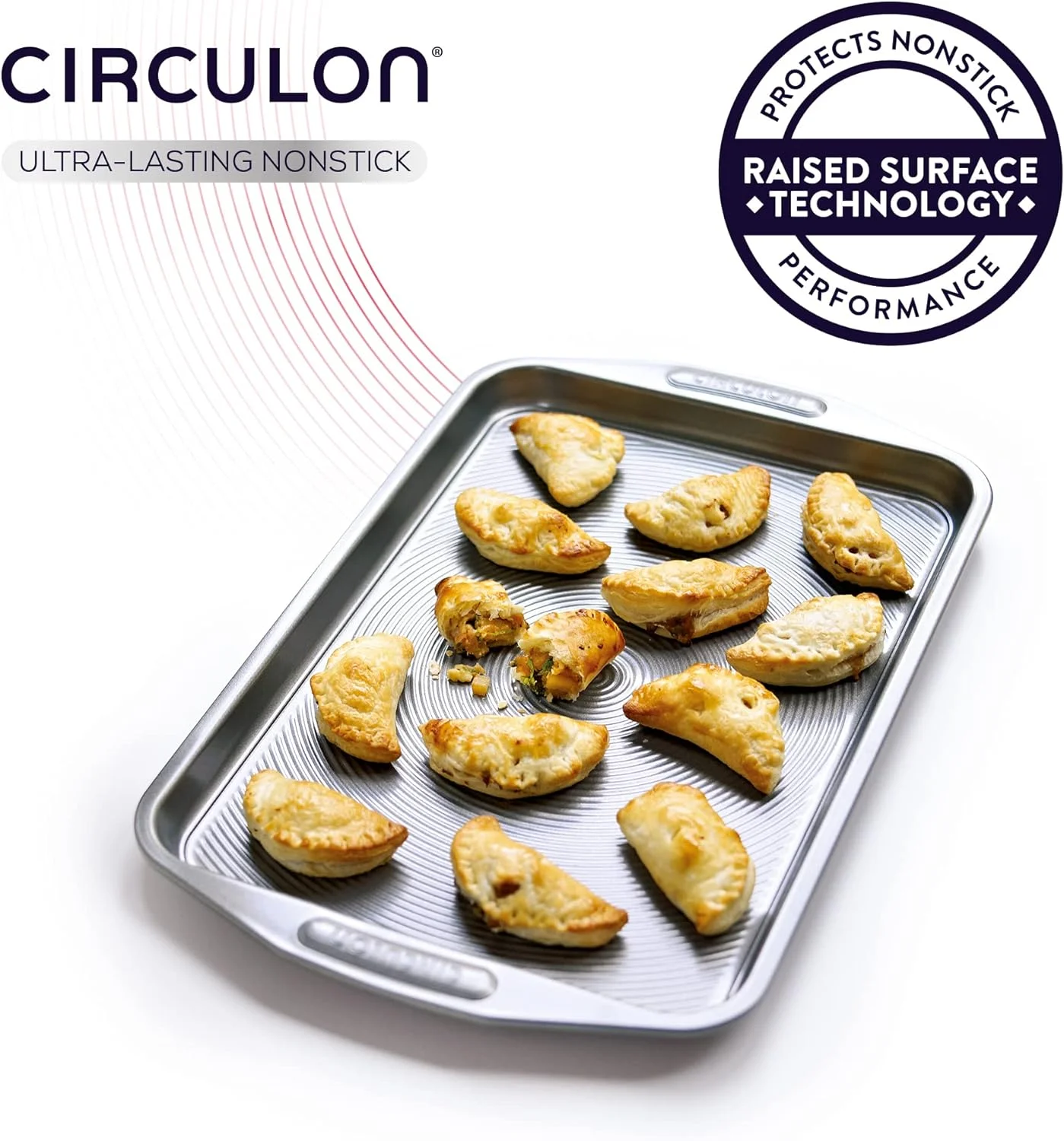 OUWI Momentum Non Stick Bakeware Set - 10 Piece Baking Set with Baking Trays, Cake Tins, Muffin Tray and Cooling Rack, Carbon Steel, Dishwasher Safe