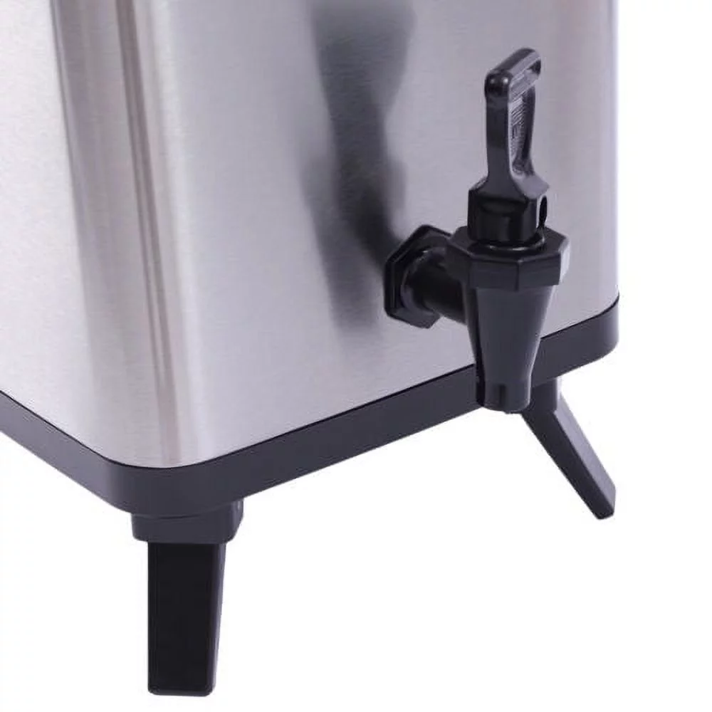 12L Insulated Beverage Dispenser Hot & Cold Tea Water Dispenser Stainless Steel