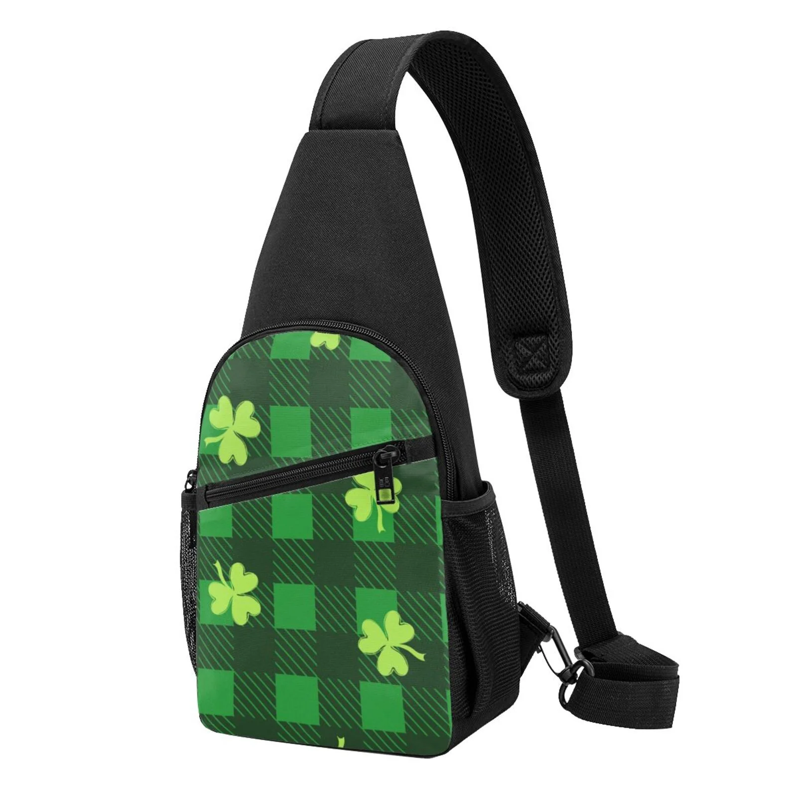 Balery Happy St. Patrick'S Day5 Chest Pack,Small Sling Bag For Women Men,Crossbody Bags For Travel Hiking Running Sports