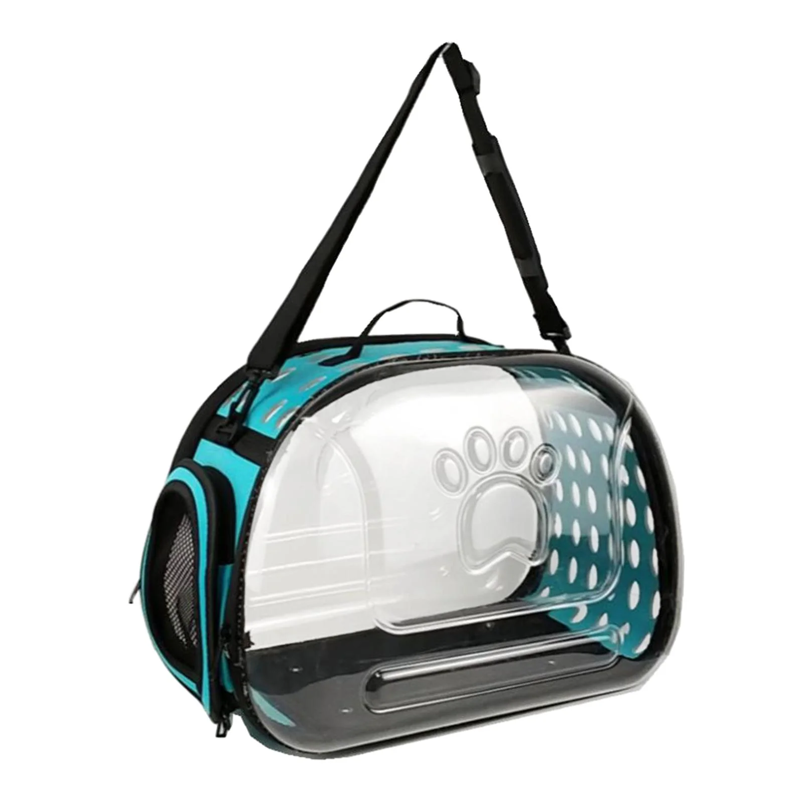 Toysmith Collapsible Soft Sided Pet Carriers Pets Bubble Bag Clear Transparent Cat Carrier Portable Cat Carried Bag for