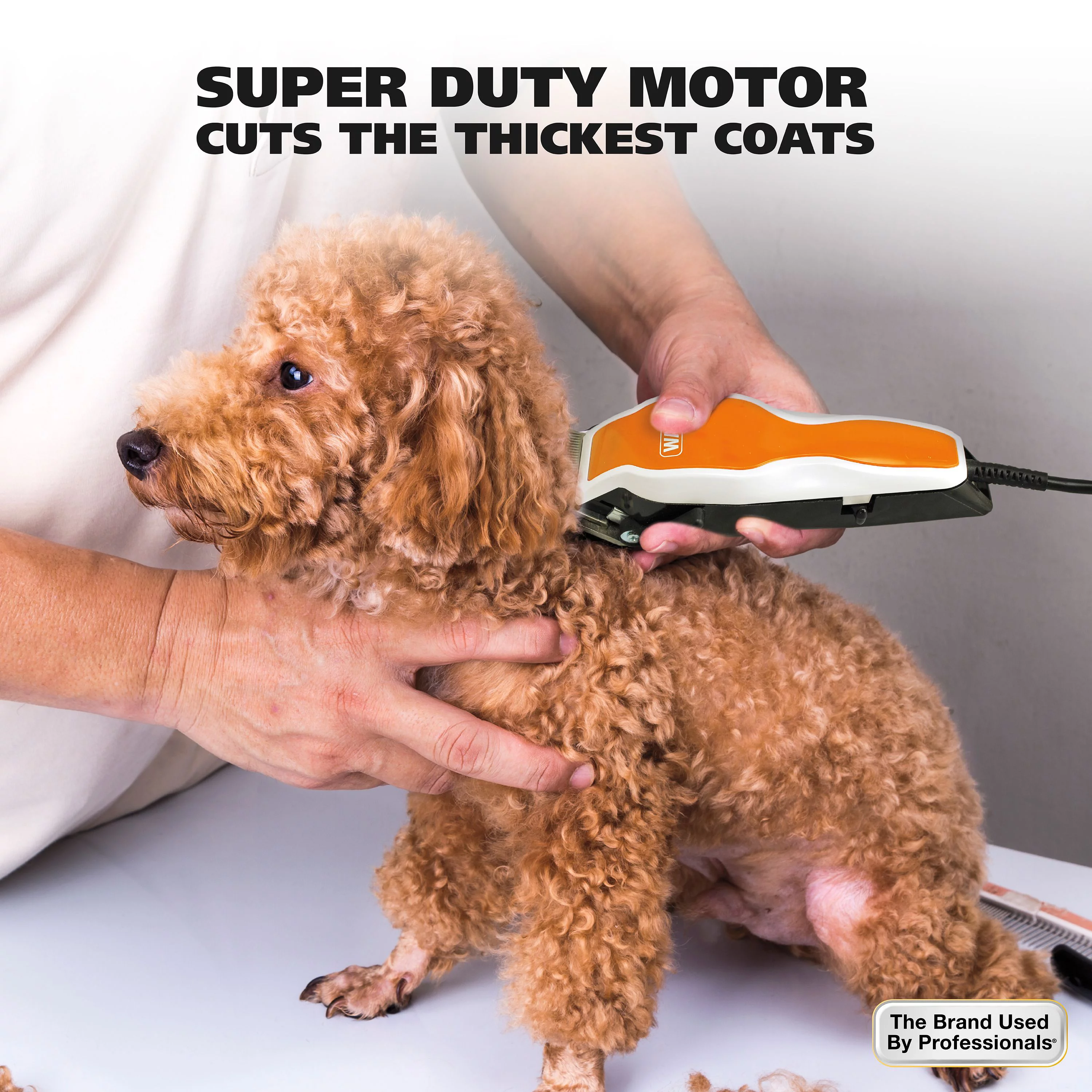 Wahl Pet Groom Pro Dog Clipper Kit Orange, White & Black 9308-100