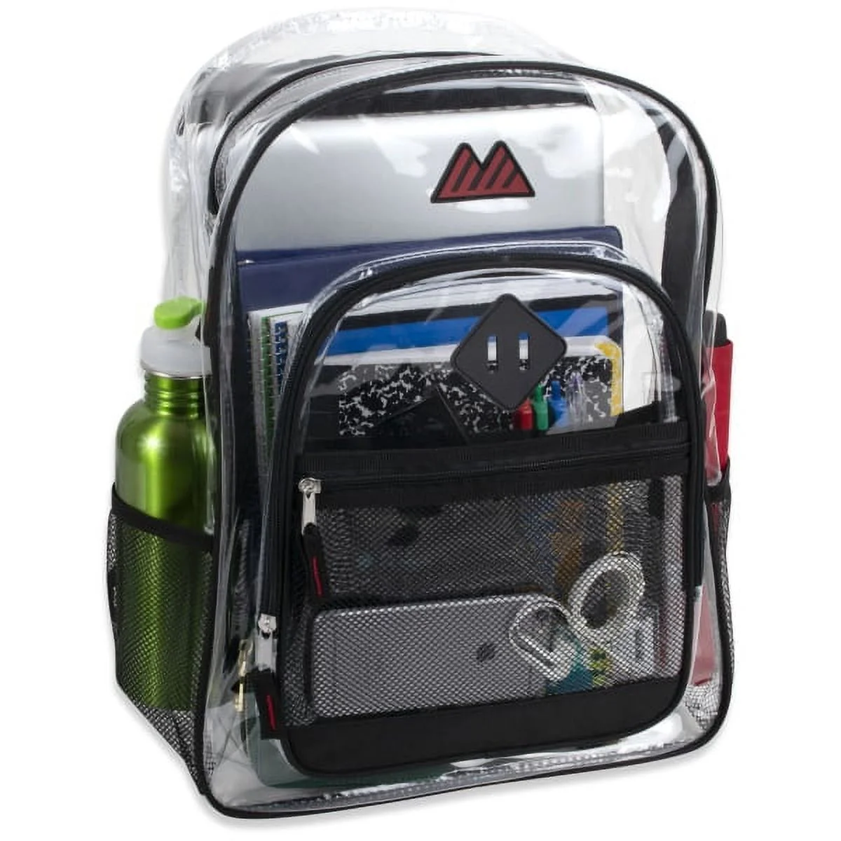 Trailmaker Clear Backpack, Black