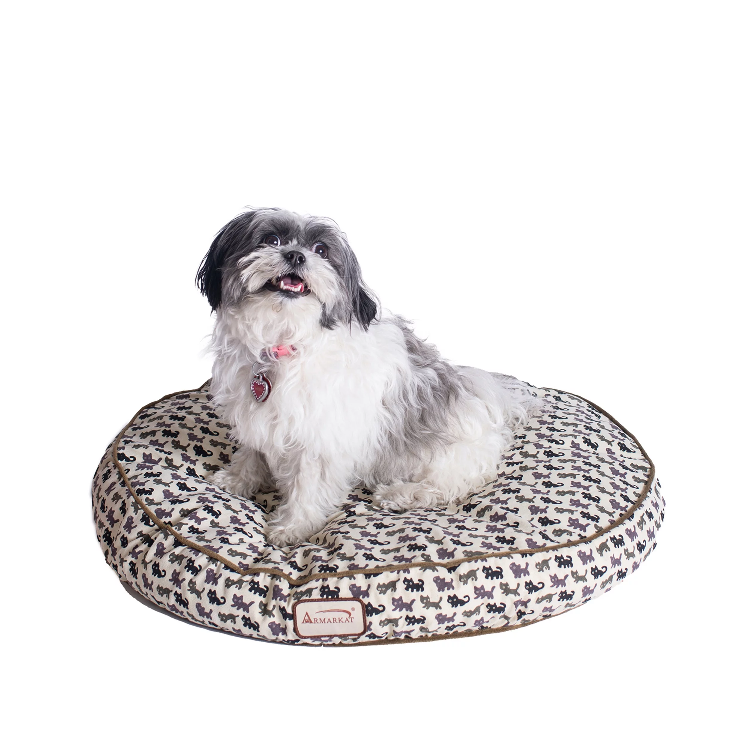 Armarkat Pet Bed Pad 24-Inch by 6-Inch Canvas Material, M07FXM