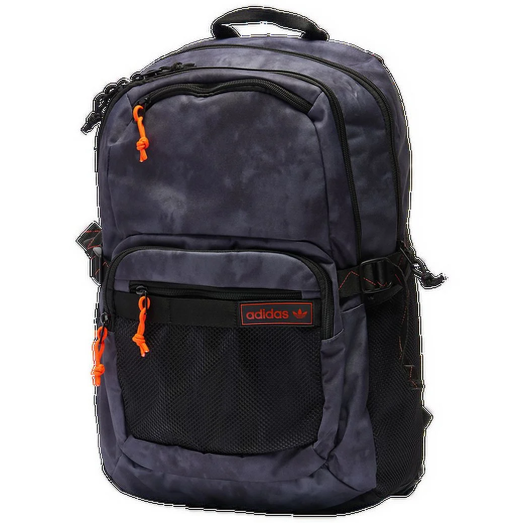 adidas Originals Energy Backpack, Stone Wash Carbon/Solar Red, One Size