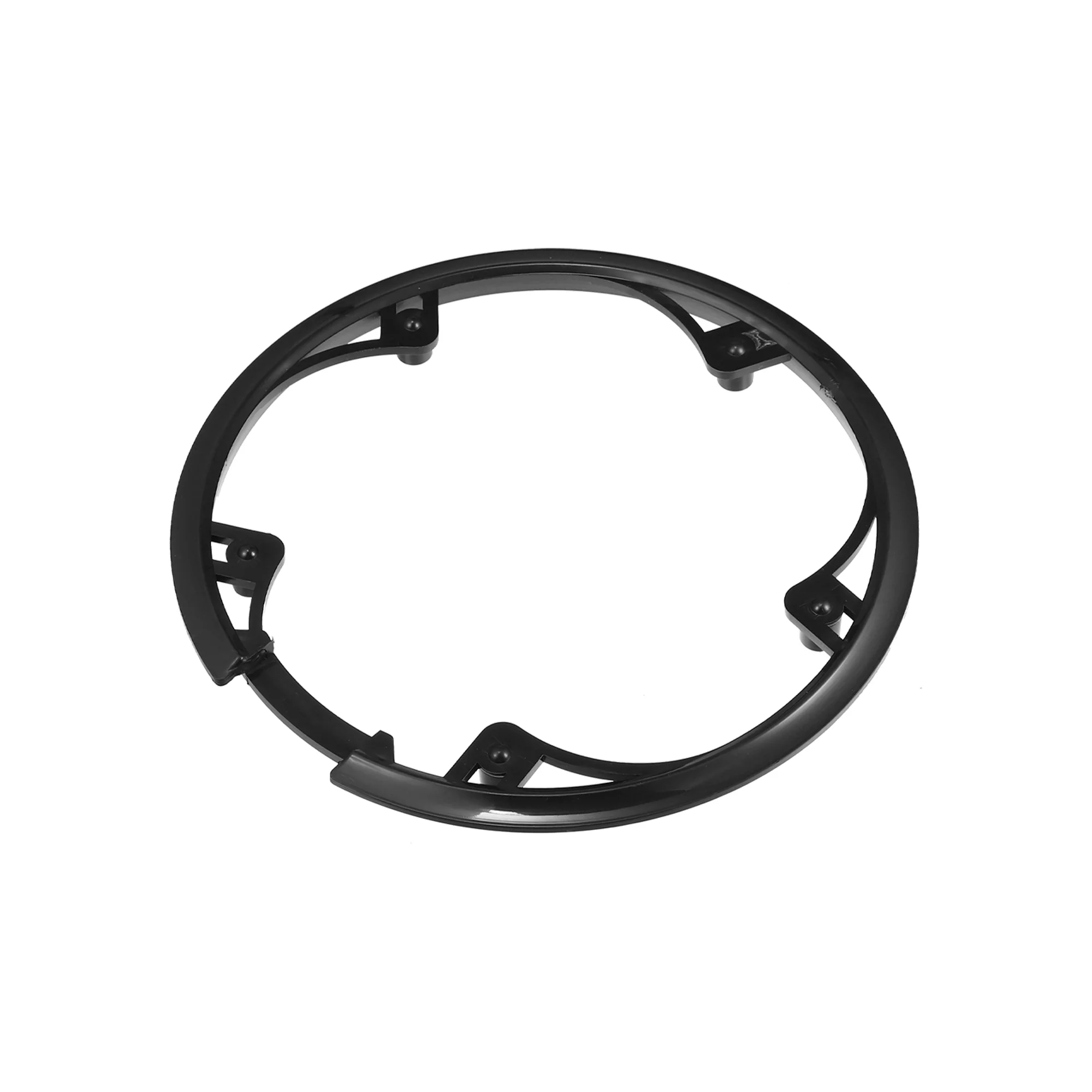 Unique Bargains 2 Pcs 48 Teeth 10cm 5 Holes Bicycle Bike Crankset Chain Wheel Cover Protection Chain Wheel Protective Cover Black