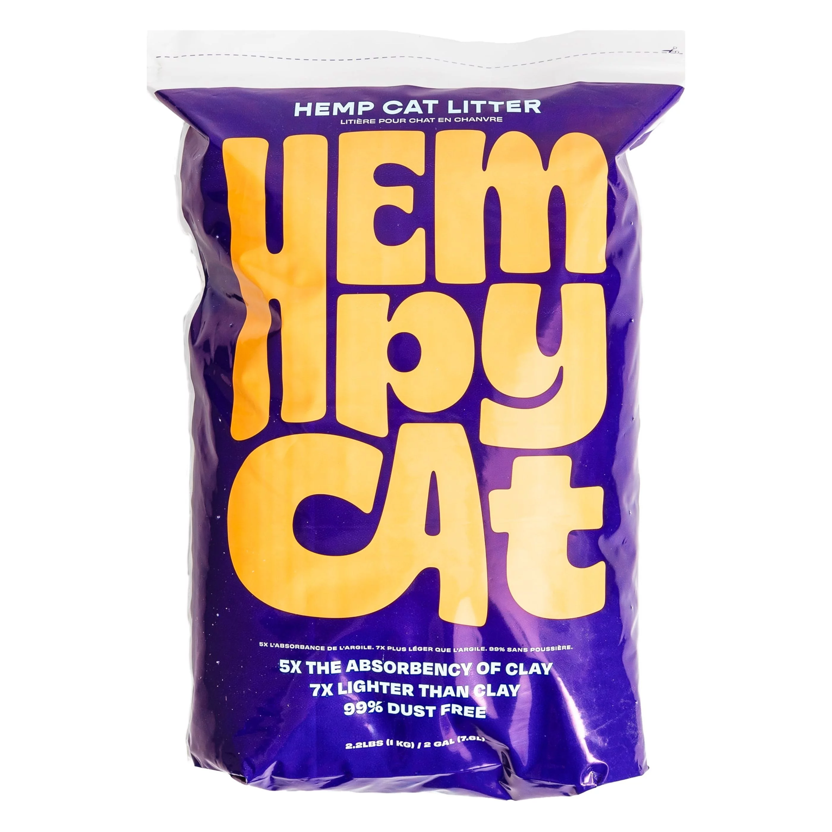 HempyCat Natural Hemp Cat Litter (2GAL / 1KG)