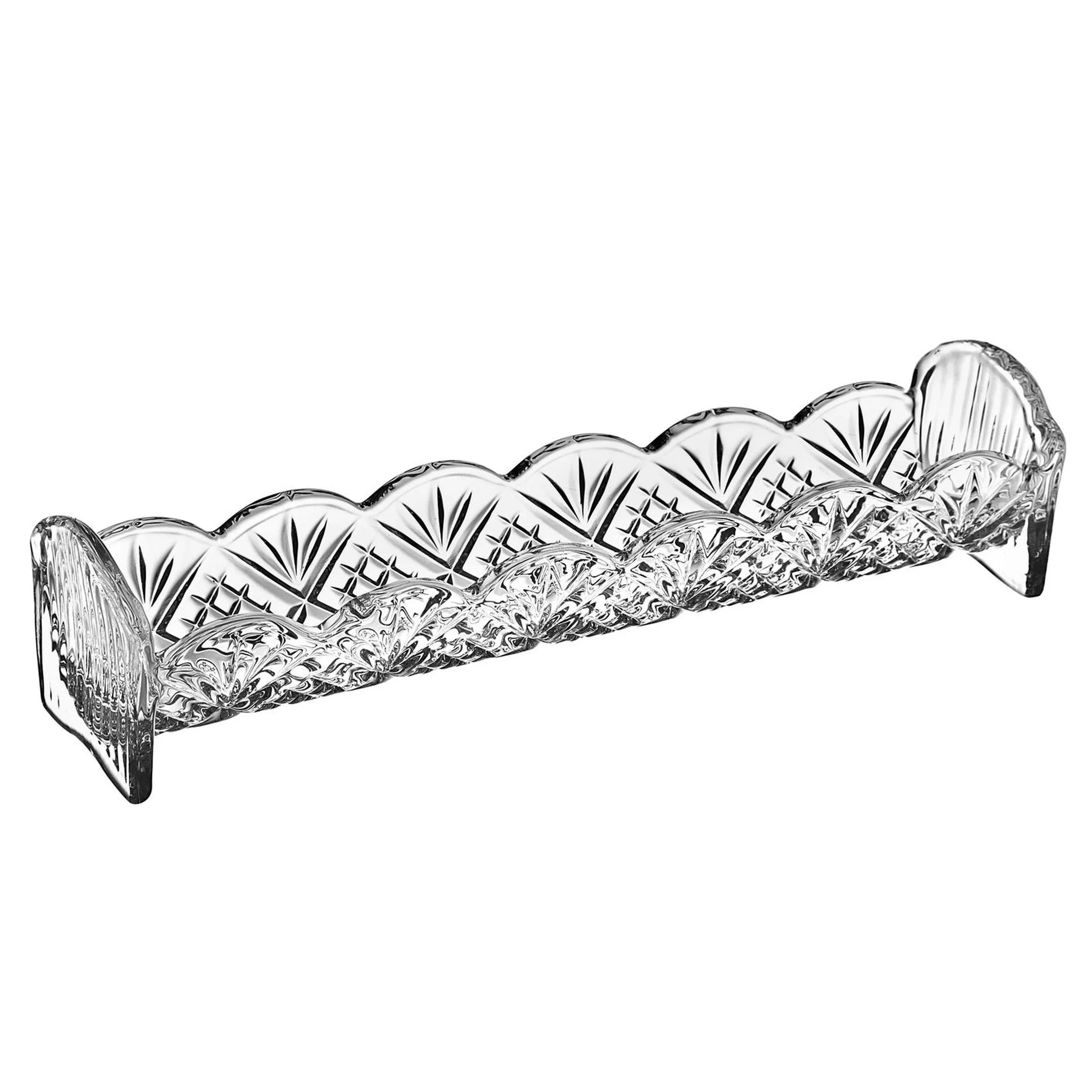 Dublin Crystal Cracker Serving Tray