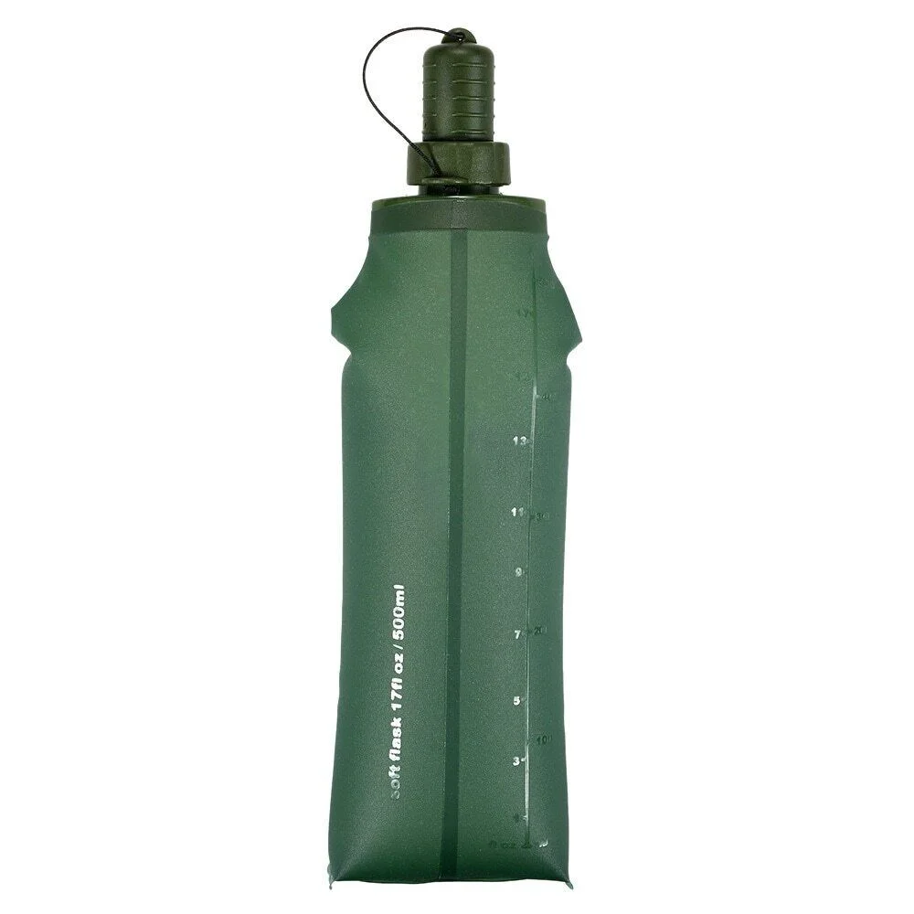 Water Bottle Fold Soft Flask Sport Water Bottle Water Bag Collapsible Water