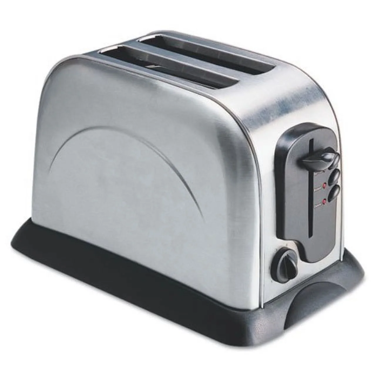 coffee pro 2-slice toaster with adjustable slot width, stainless steel