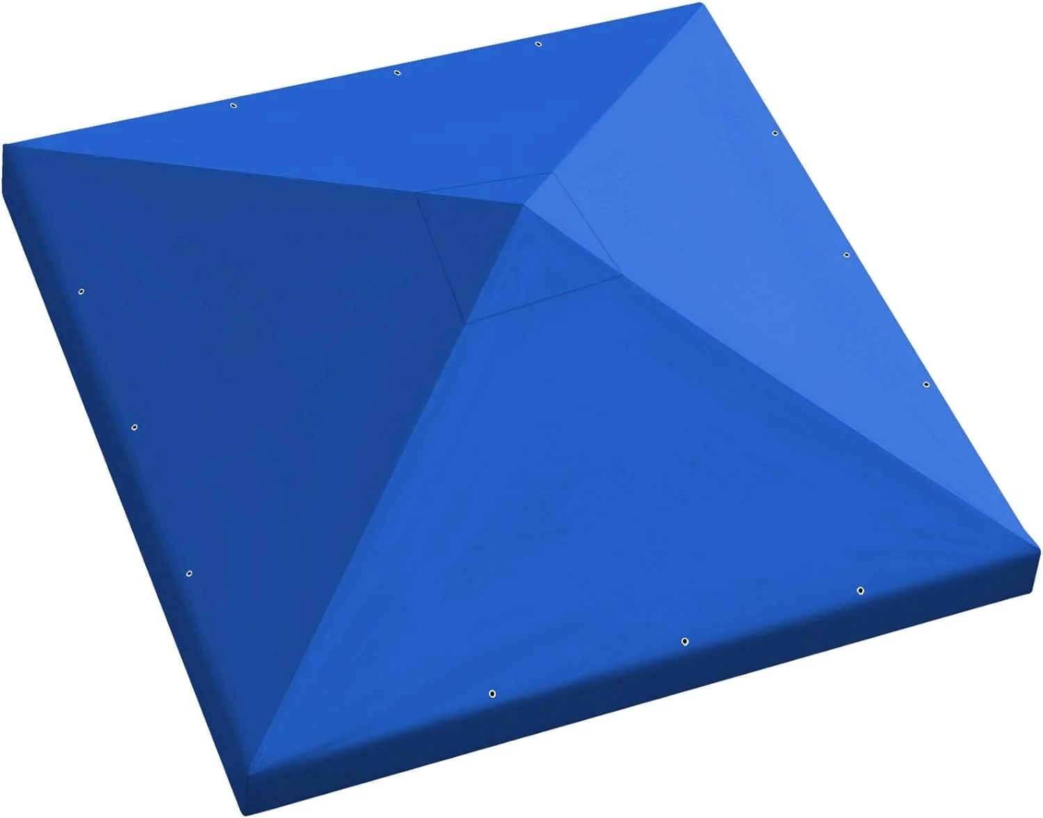 Replacement 10'X10'gazebo Canopy Top Patio Pavilion Cover Sunshade Plyester Single Tier (Blue)