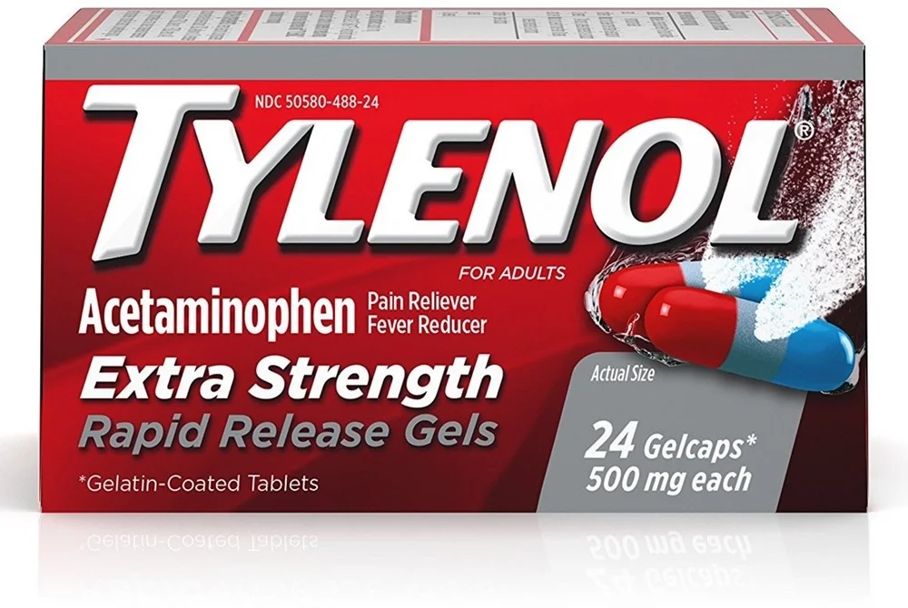 TYLENOL Rapid Release Gels 24 ea (Pack of 3)