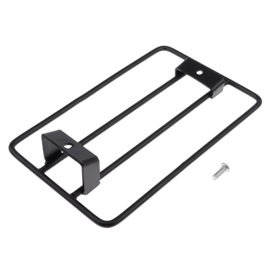 Sissy Bar Backrest Luggage Rack Rail Trunk Grom 250 300 500 2017-2019 (Black)