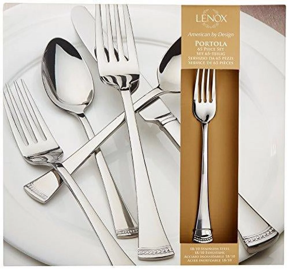 Lenox Portola 65-Piece Flatware Set