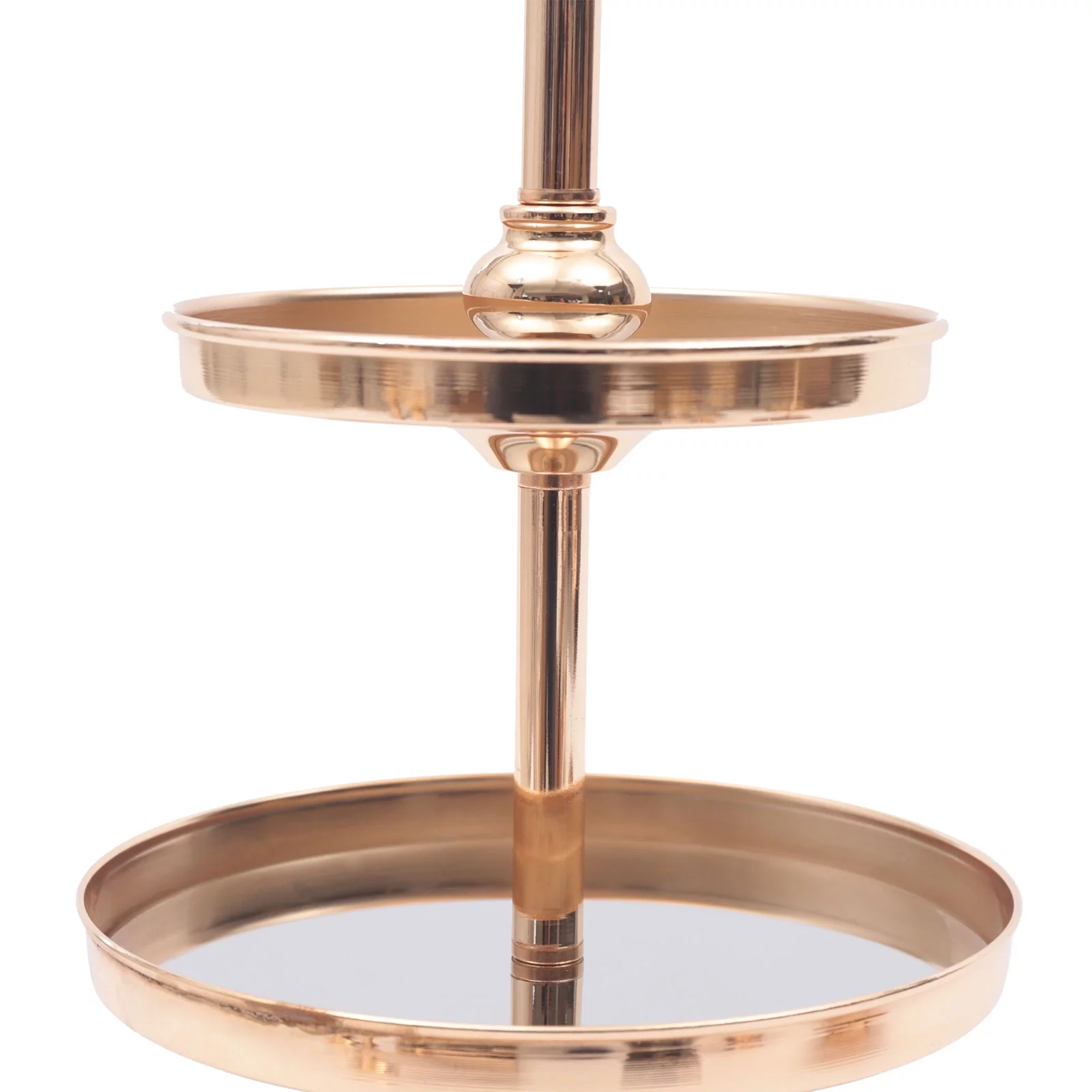 Loyalheartdy Gold Crystal Cake Stand Set of 10, Metal Cupcake Stand Party Dessert Display Holder Pastry Trays Fruit Plate