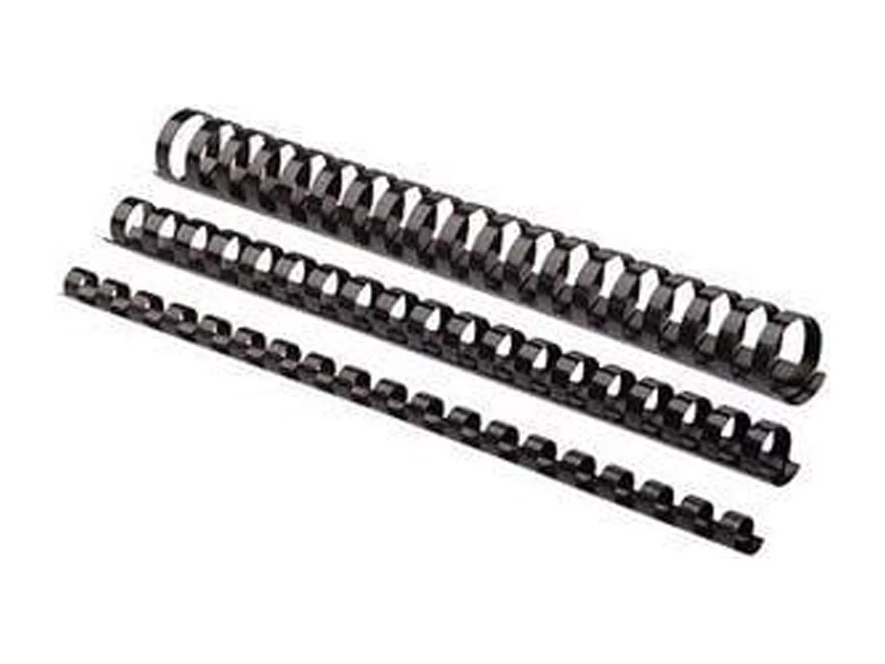 52328 Fellowes Plastic Combs - Oval Back, 1