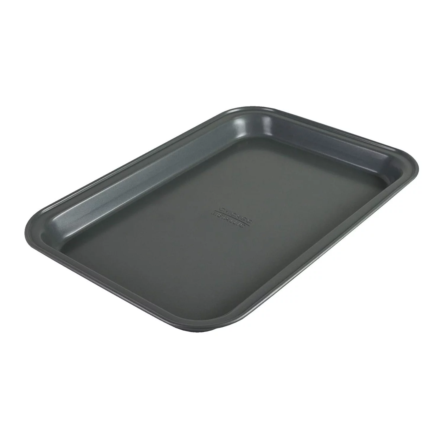 Chicago Metallic Non-Stick Toaster Oven Bakeware Set, 4-Piece, Carbon Steel