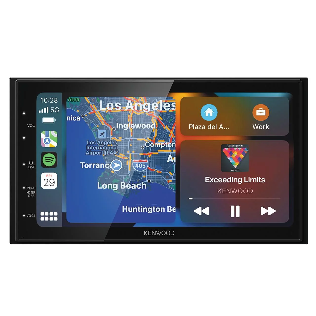 KENWOOD DMX5020S AV Car Stereo with CarPlay/Android Auto,  6.8