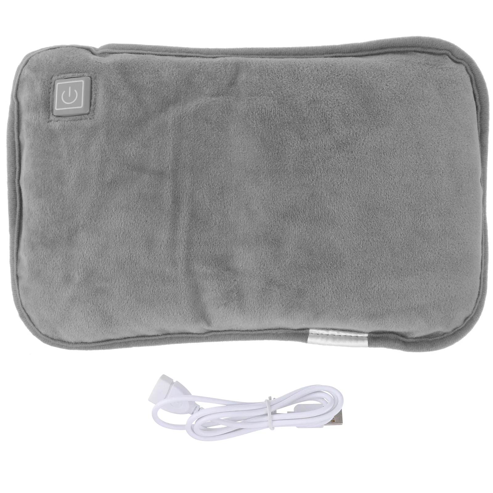 USB Hot Water Bag Plush Cover Comfortable Warm Water Bottle Hand Warmer