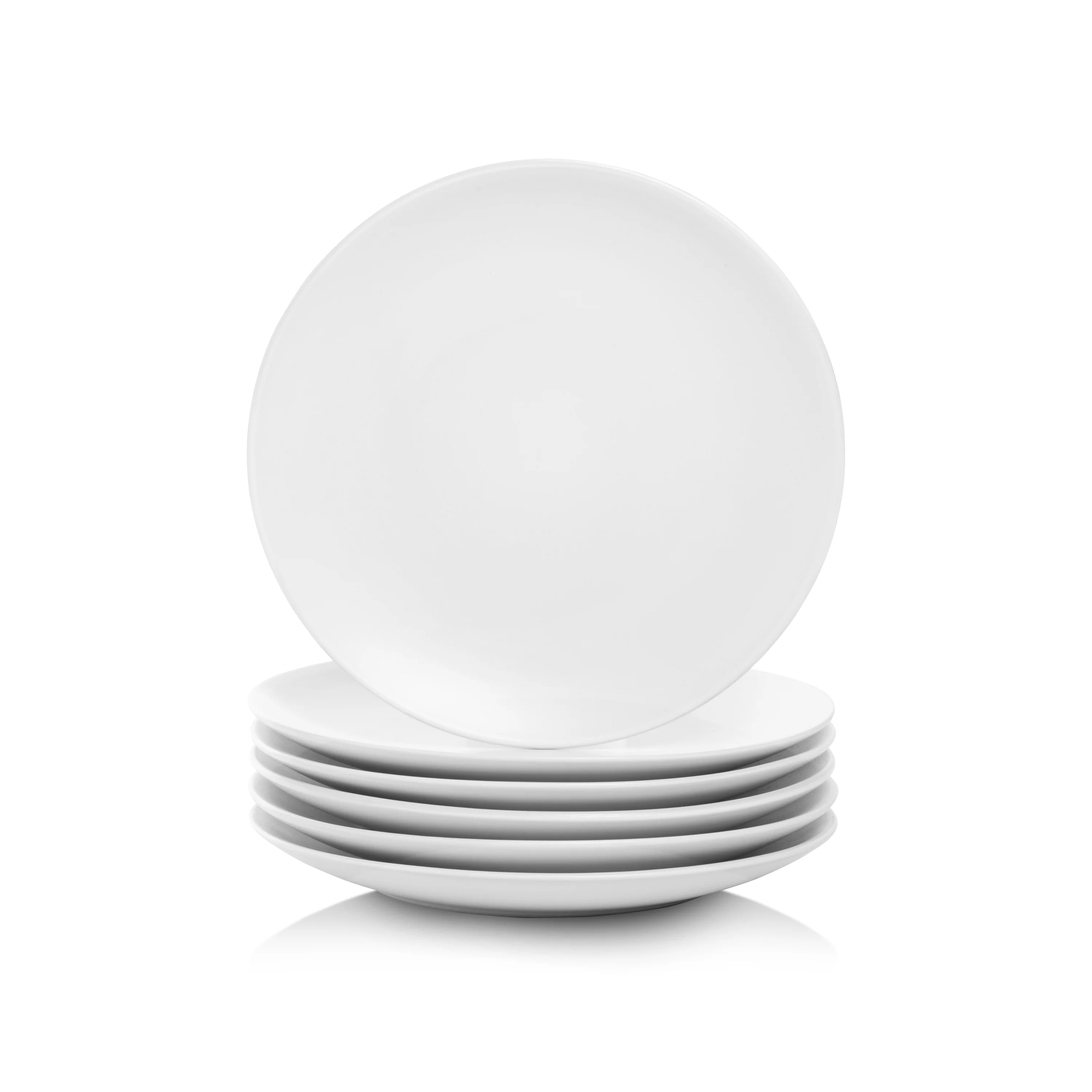 10 Strawberry Street Wazee Matte Salad Plate, Set of 6