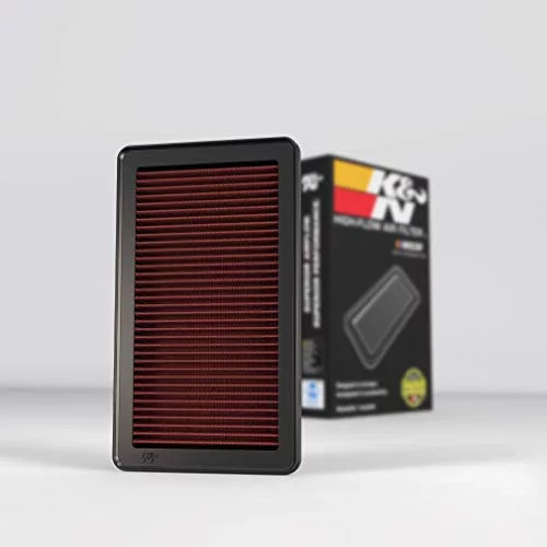 K&N Engine Air Filter: High Performance, Premium, Washable, Replacement Filter: 2006-2011 Honda (Civic Si, Element), 33-2343