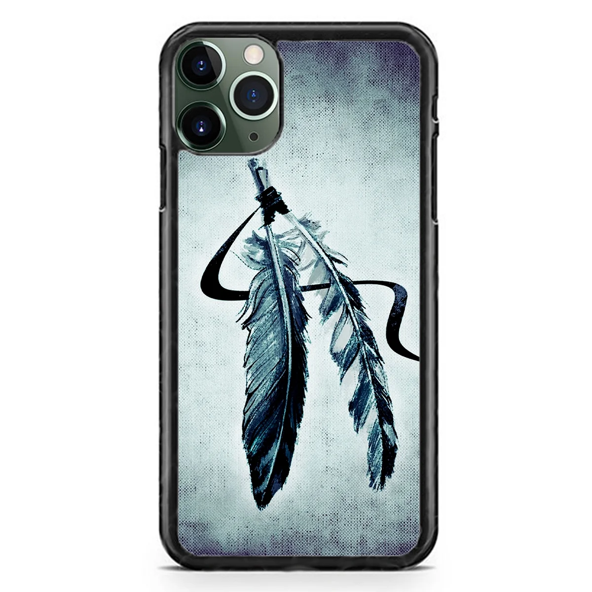 Dreamcatcher Native Feathers Slim Shockproof Hard Rubber Custom Case Cover For iphone 15 Pro Max Plus 14 13 Mini