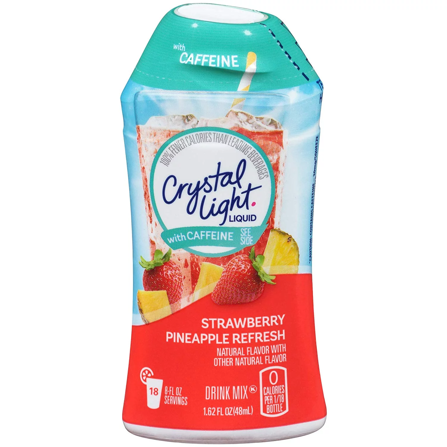 Crystal Light Liquid Strawberry Pineapple Refresh (Pack of 4)