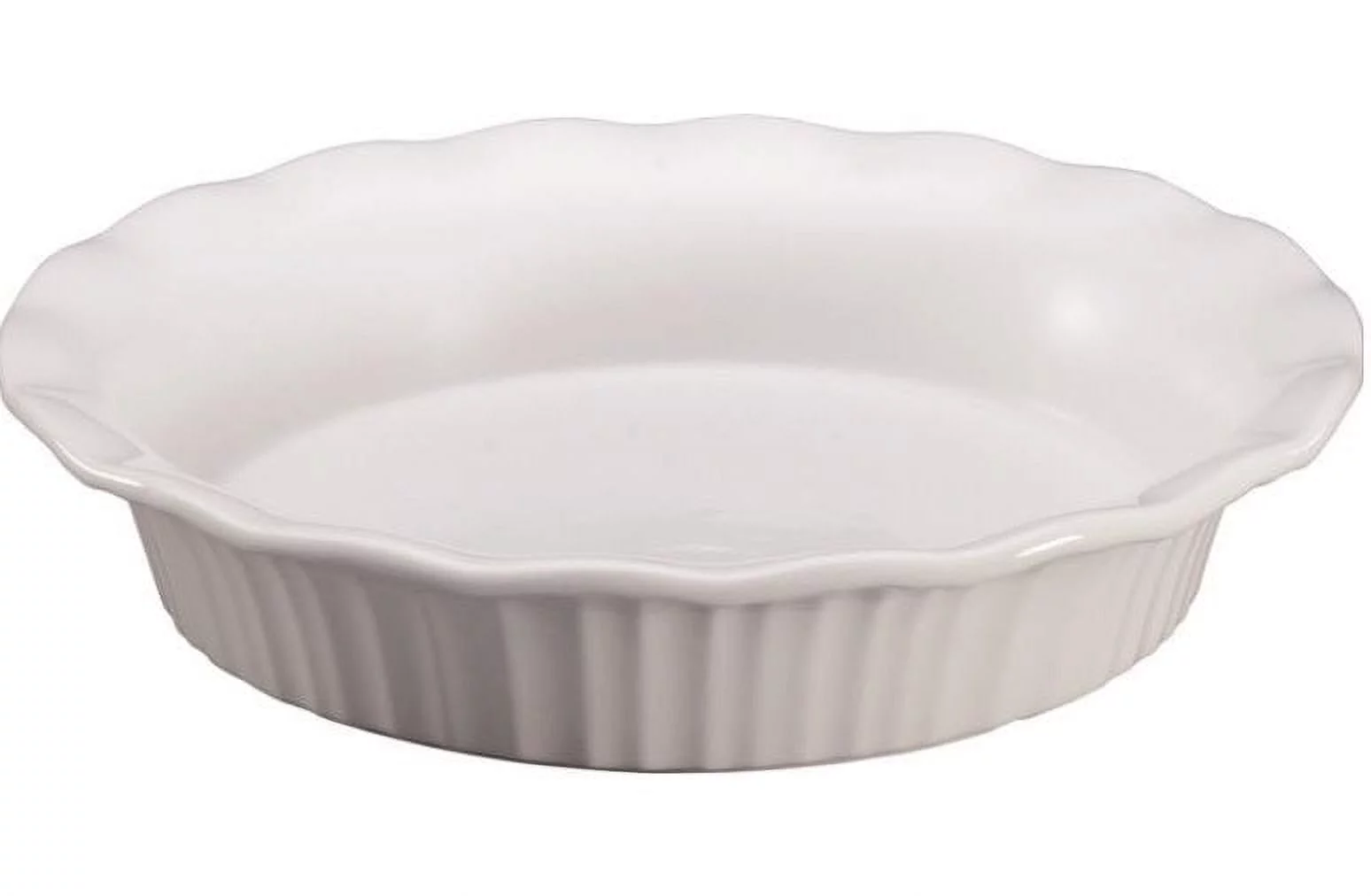 Corningware 1117314 Pie Plate, French White, 9