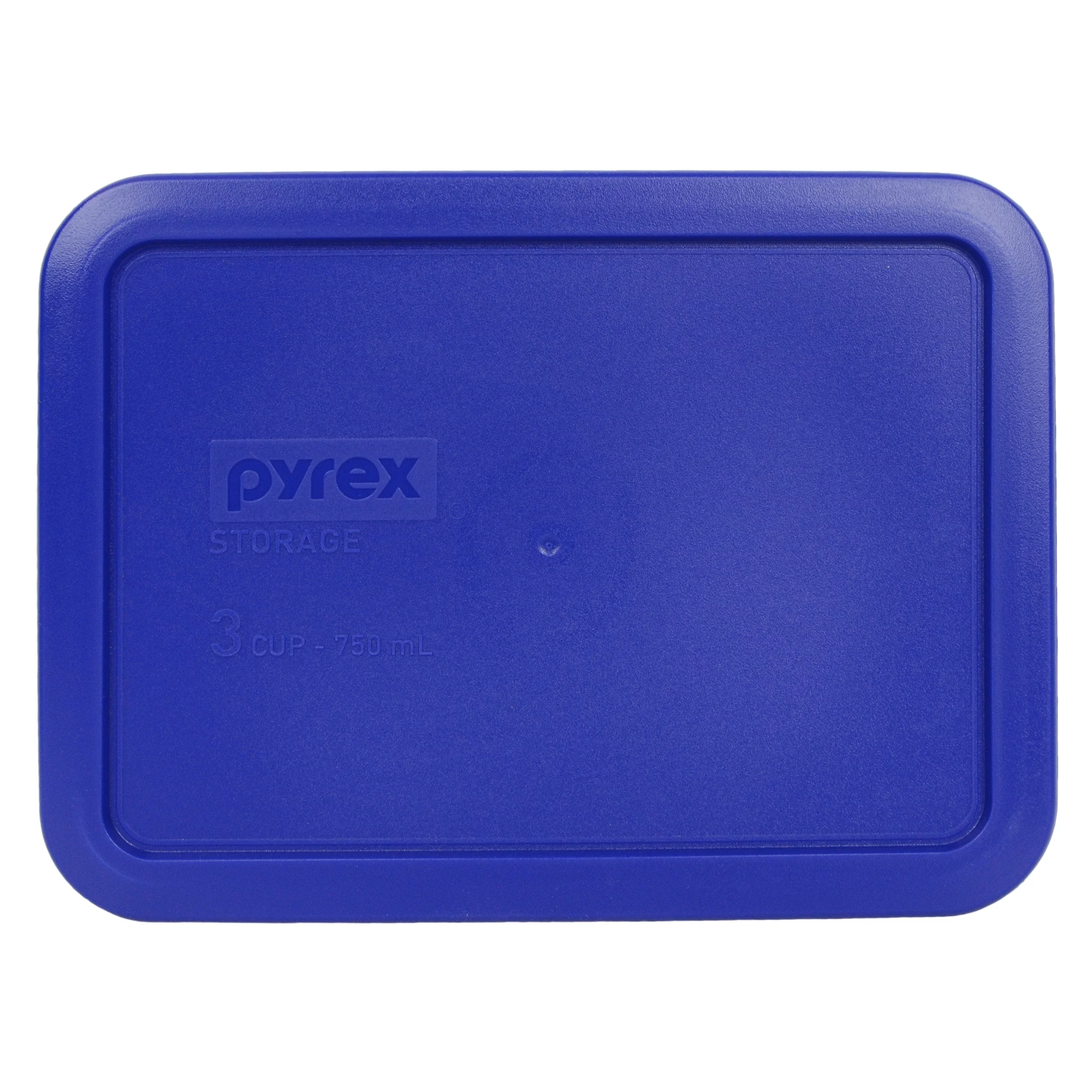 Pyrex 7210-PC Cadet Blue Plastic Replacement Storage Lid (6-Pack)