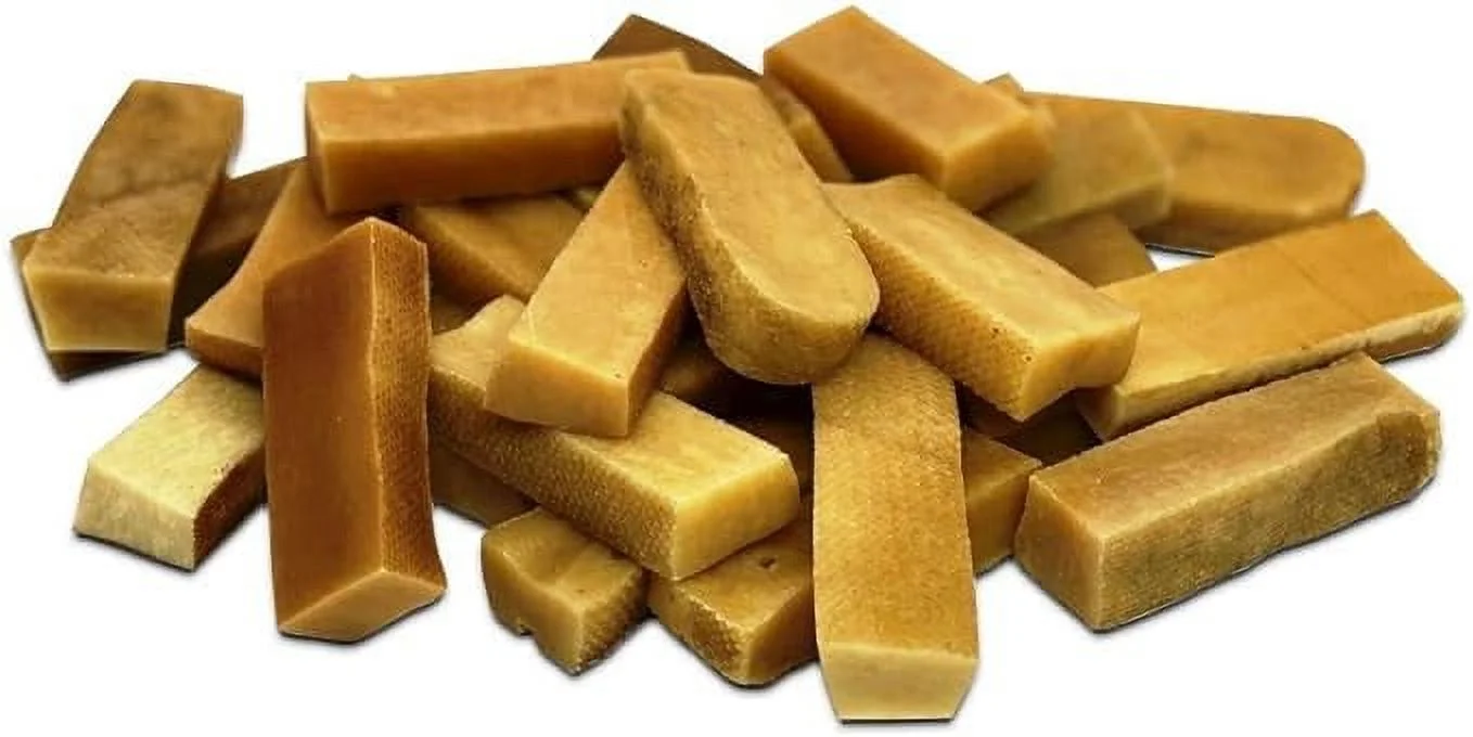 Doggo Dog Chew Natural Himalayan Yak Cheese Long Lasting Dog Chew for Aggressive Chewers (Extra Large-3 Pound (8 Pieces)