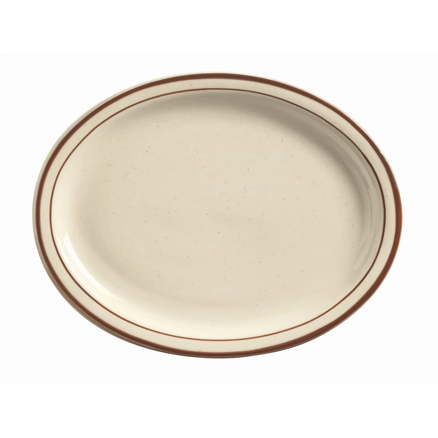 World Tableware DSD-13 Desert Sand 11.5 Oval Platter - 12 / CS