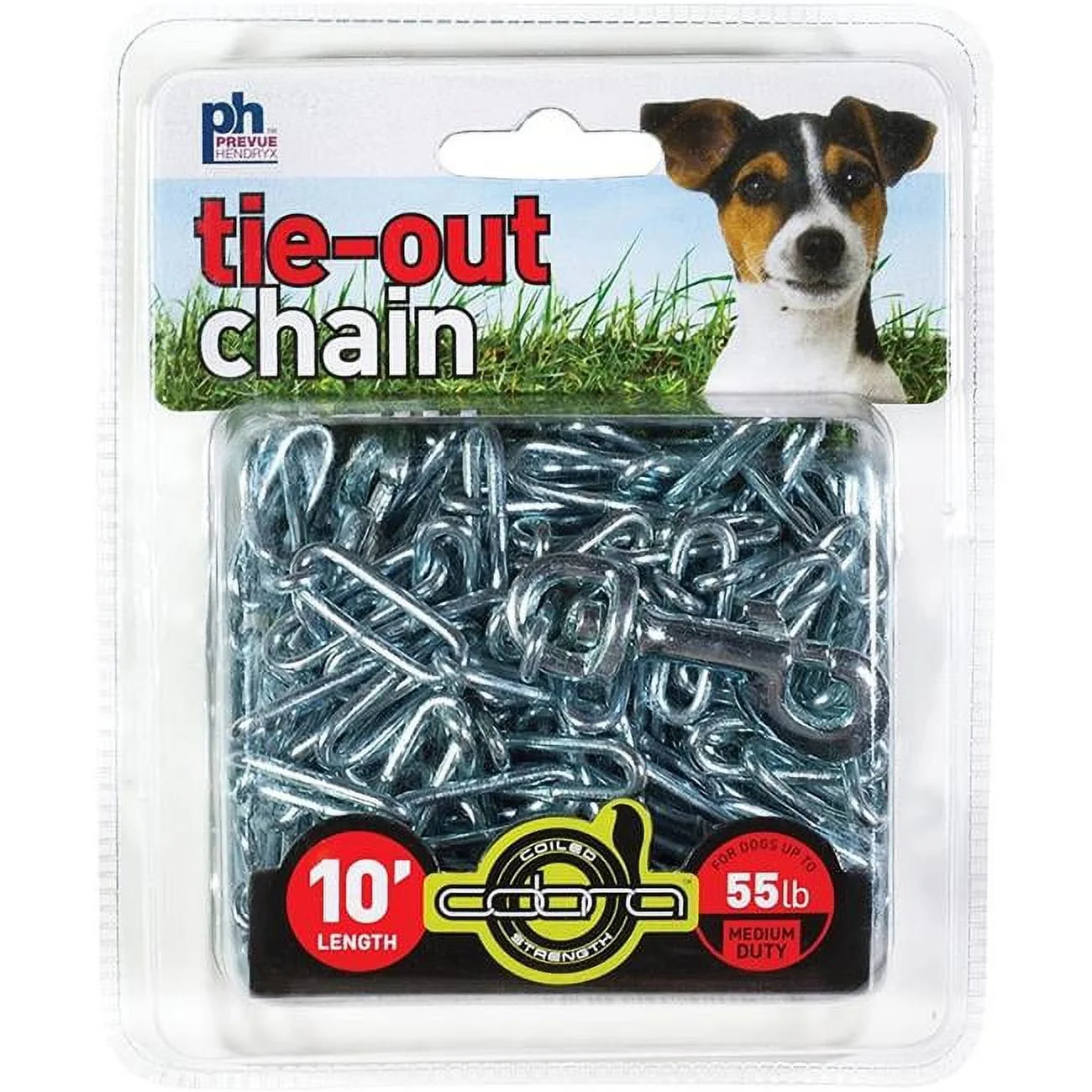 Prevue Pet Products 10 ft. Medium Duty Tie-Out Chain, Steel