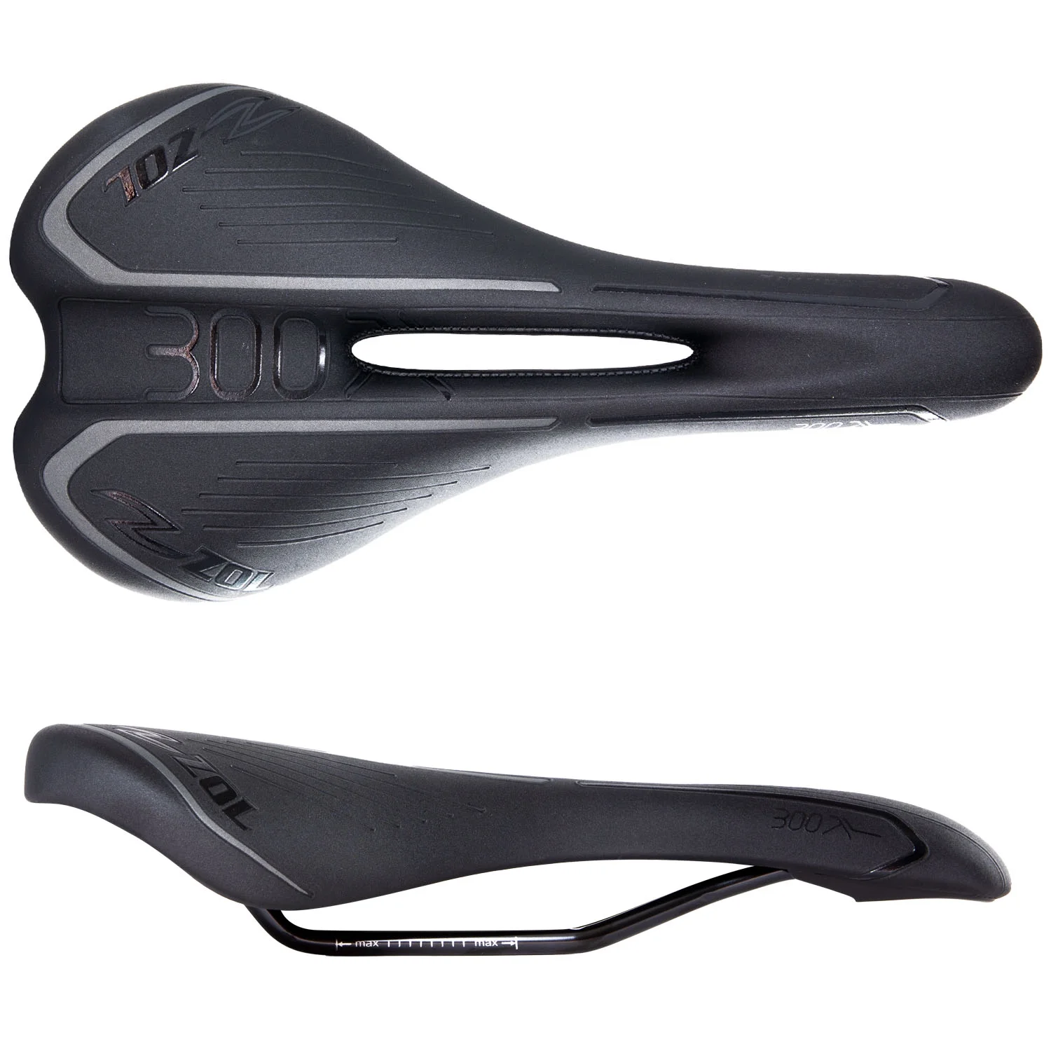 Zol Team Flow Breathable Saddle Comfortable Bike Seat for Mtb and Road Cycling