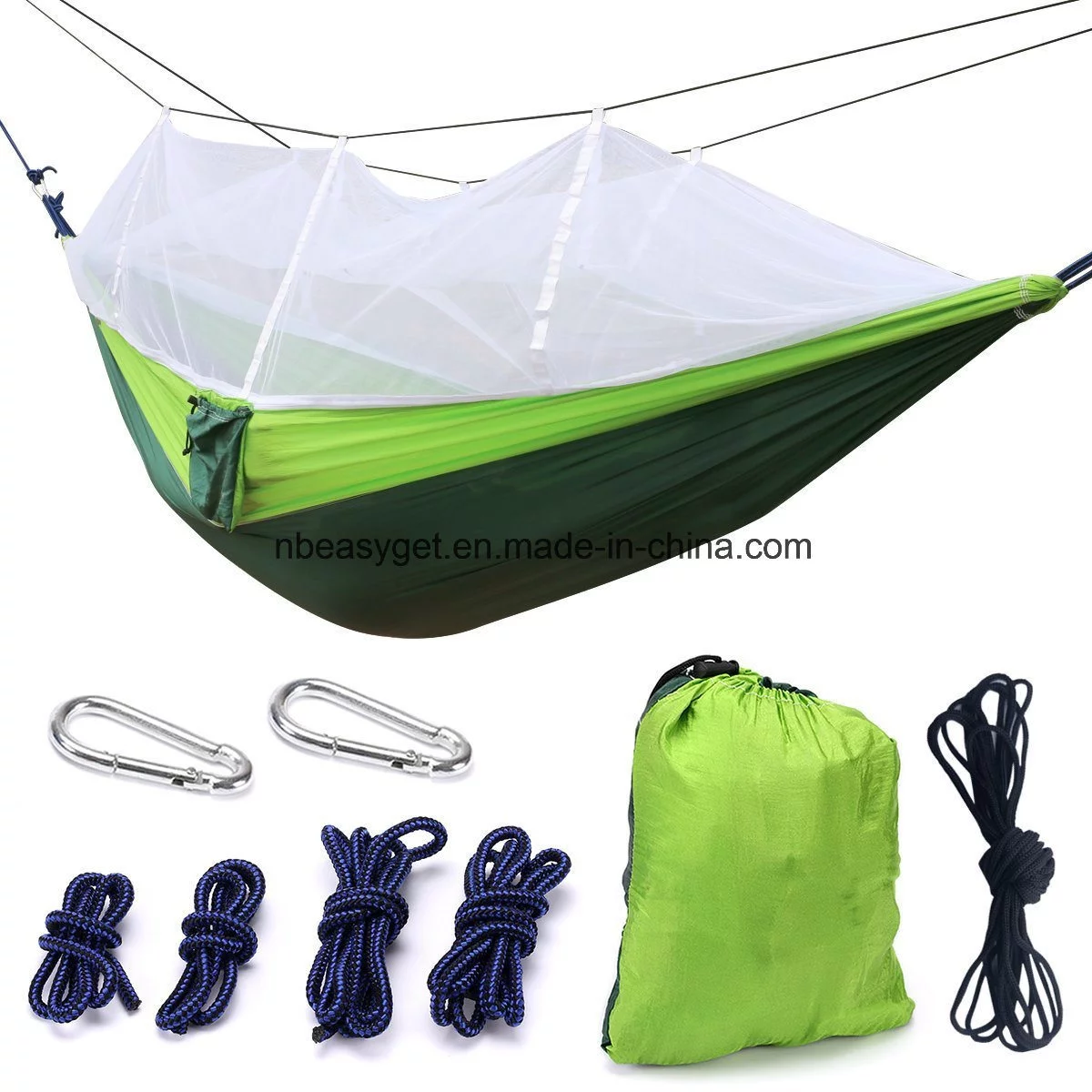 Double Camping Hammock Mosquito Net for Beach  Hiking Mountain Adventures