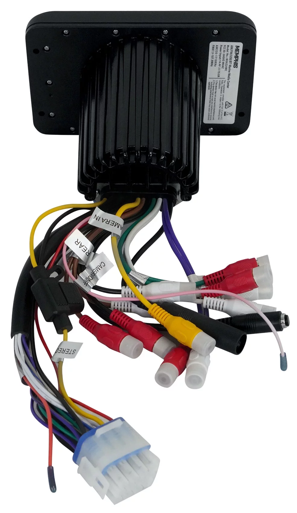 Memphis MXAZ24MC 2-Zone Marine Bluetooth Receiver+4) MB QUART Wakeboard Speakers