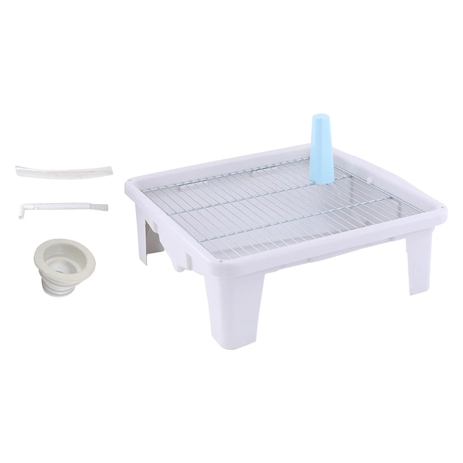 oshhnii Mesh Grids Pet Training Toilet Dog Supplies Reusable Pet Training Pad Holder White