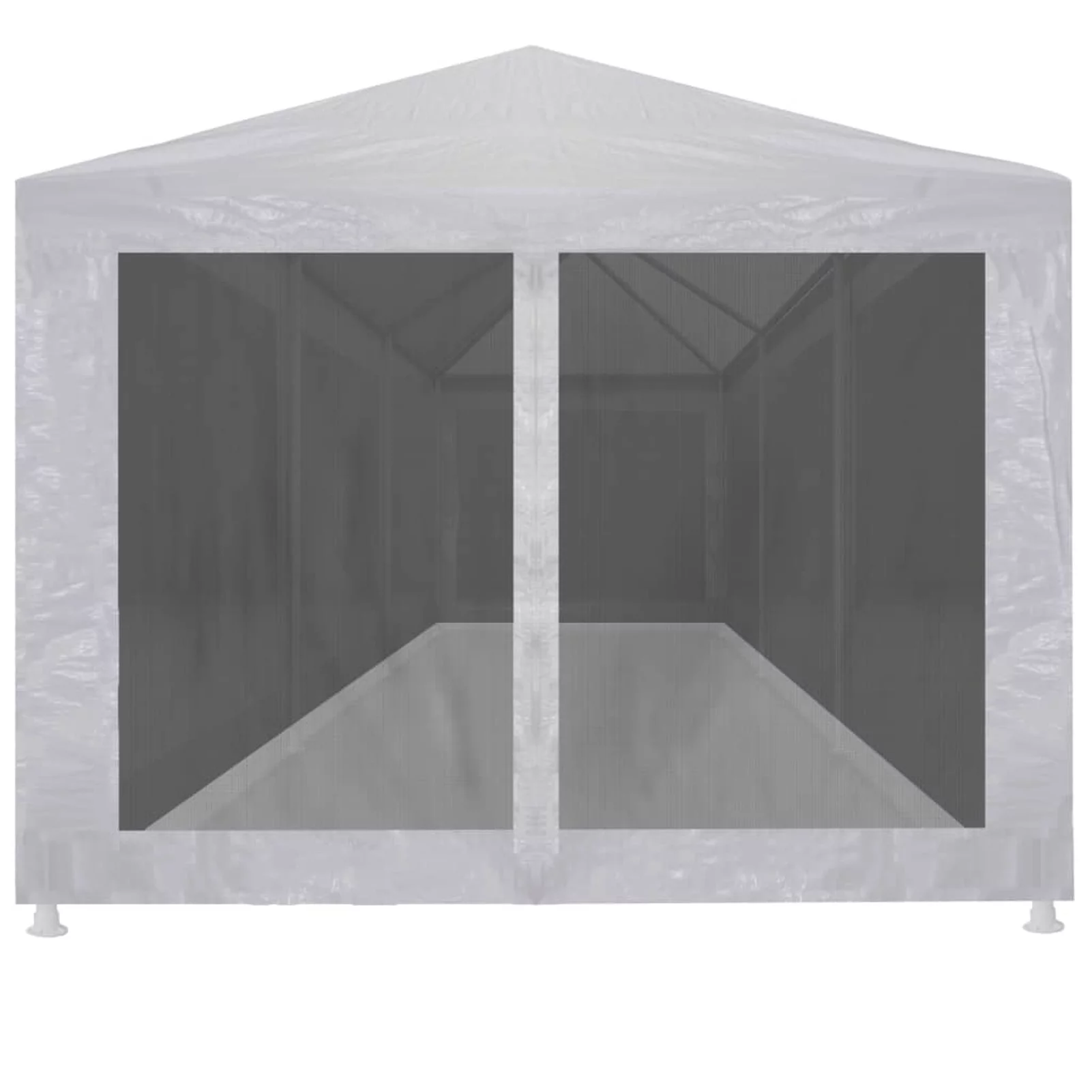 Aibecy Party Tent with 8 Mesh Sidewalls 29.5' x 9.8'