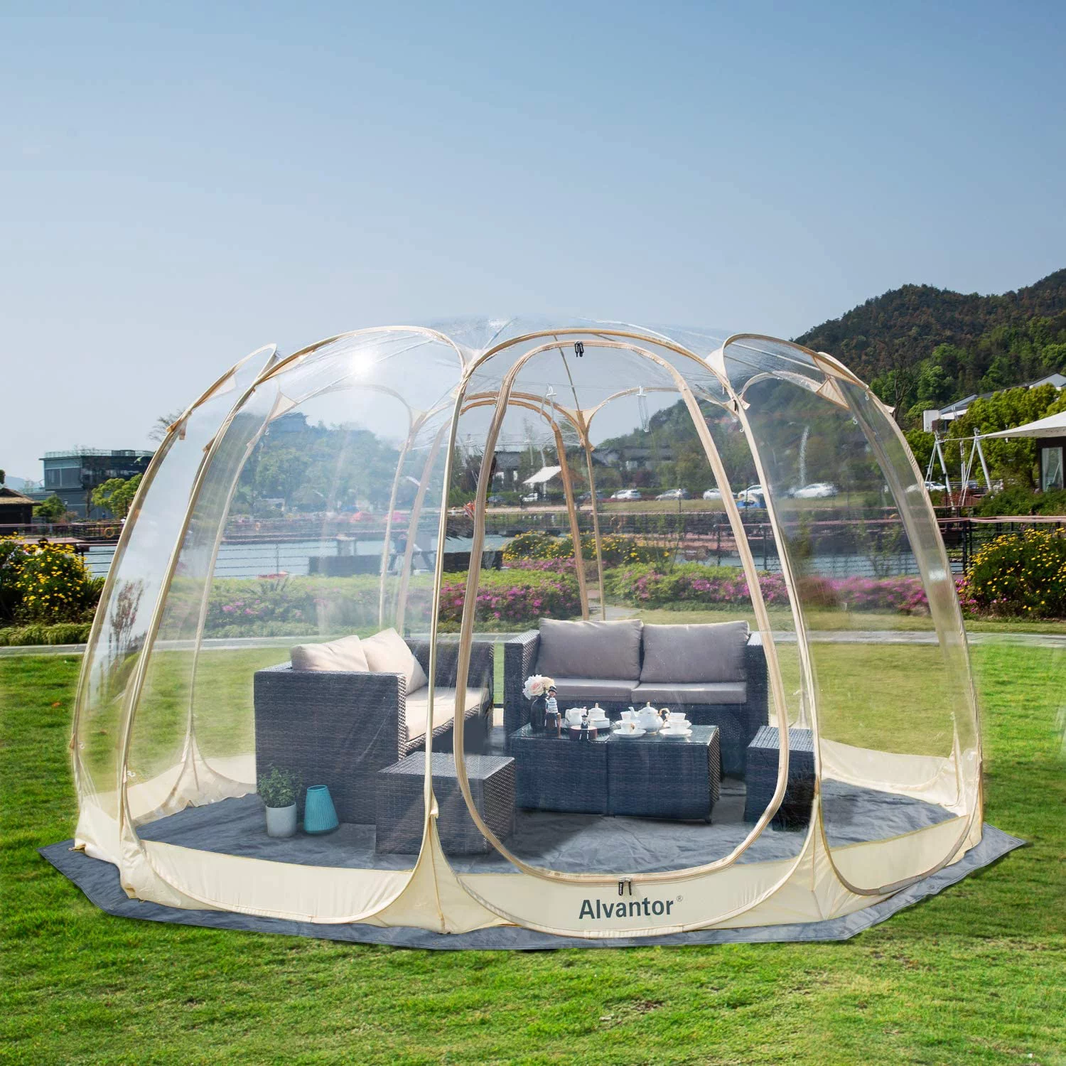 15x15 Tarp Cover Heavy Duty Waterproof Tarpaulin