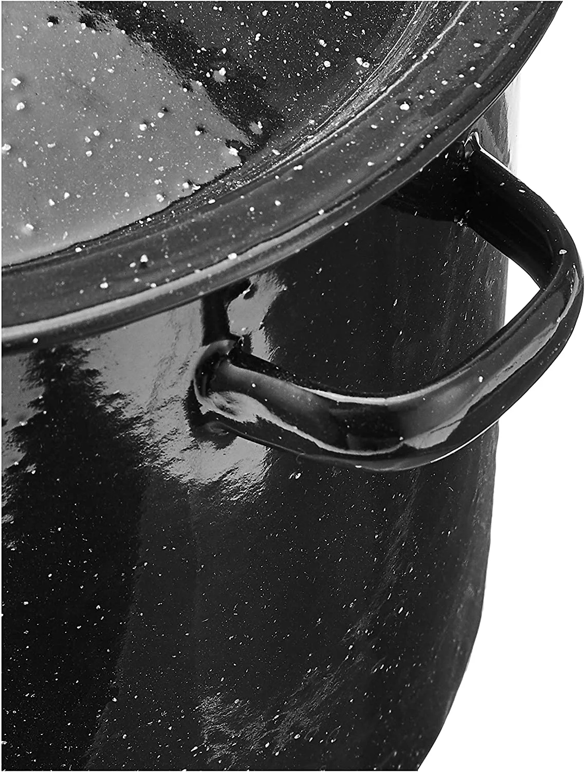 COLEMAN 8-PIECE ENAMEL COOKING SET - BLACK