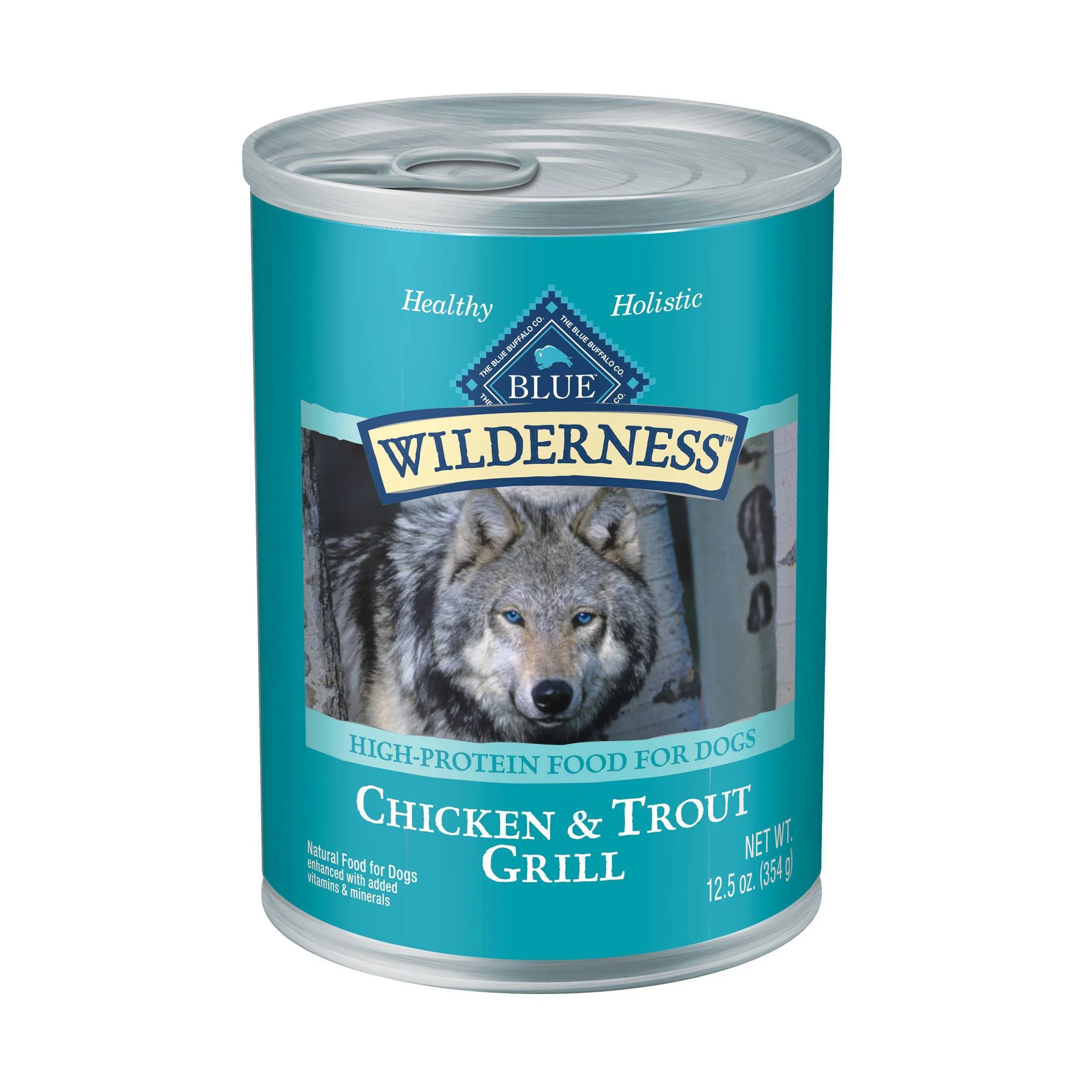 Wilderness Grain Free Wet Dog Food Chicken & Trout Fish Grill - 12.5oz/12ct Pack