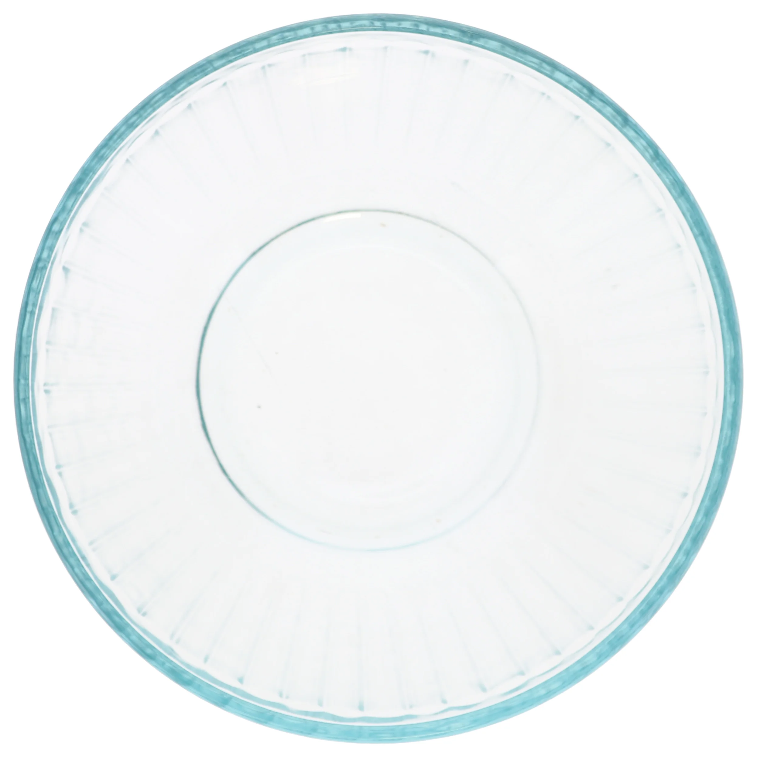 Pyrex 7402 6-Cup Sculpted Glass Mixing Bowls (4-Pack)