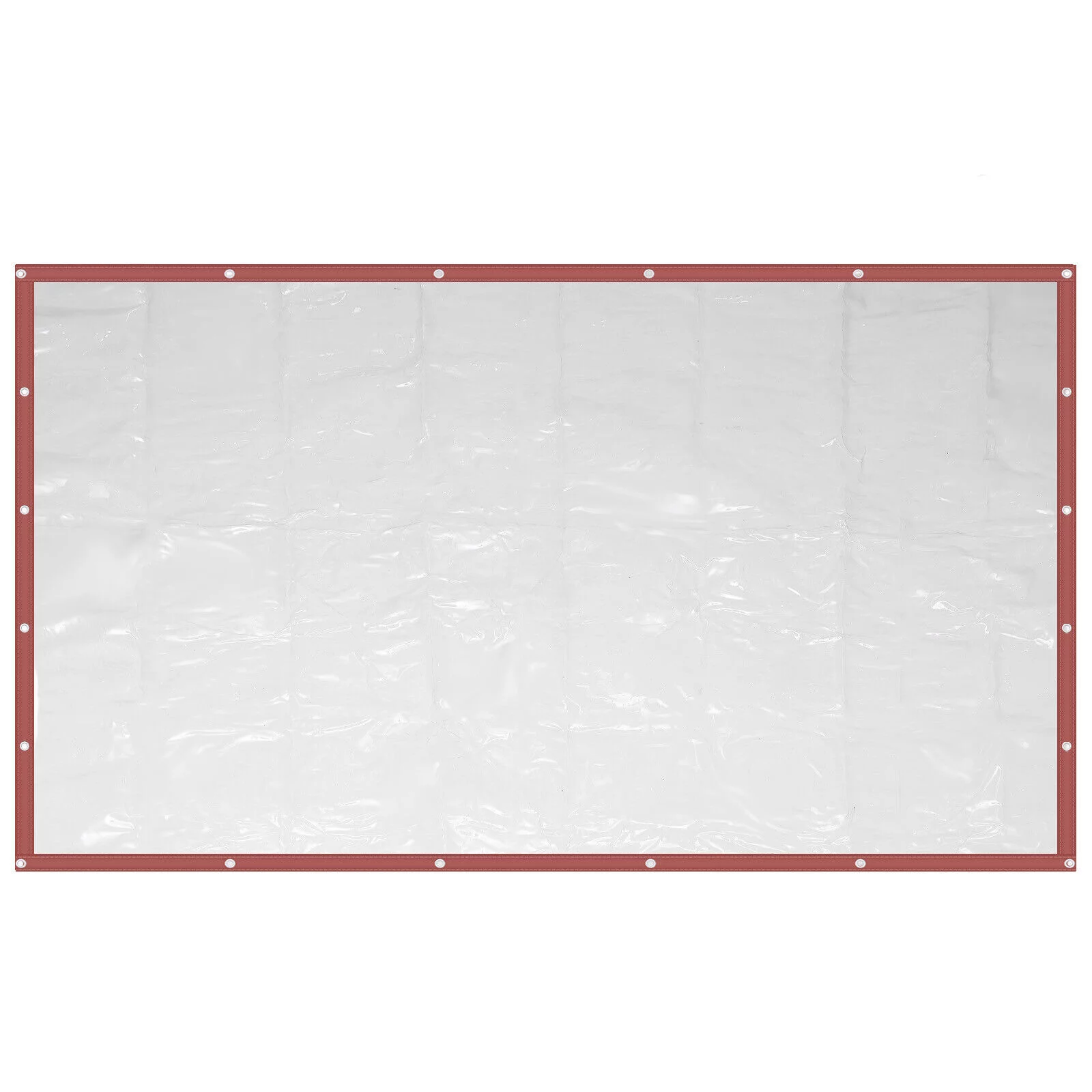 Commercial Waterproof Vinyl Clear Awning Canopy Roll Up Patio Enclosure 8*16FT